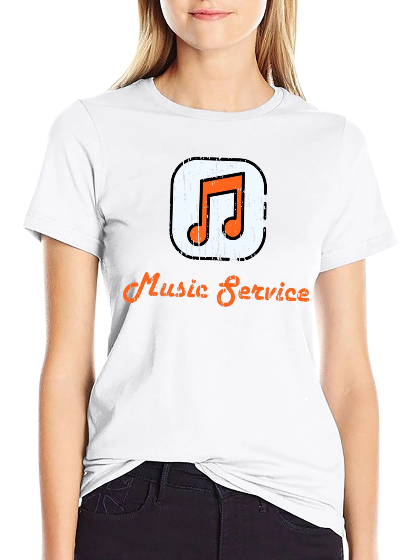 Music Service Graphic T-Shirt