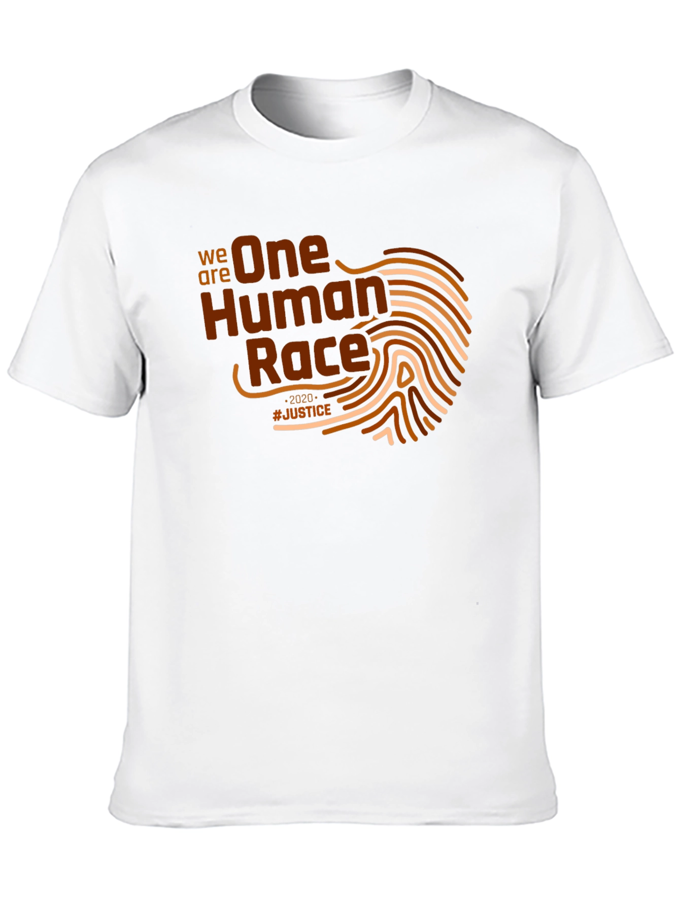 One Human Race Graphic T-Shirt - Justice