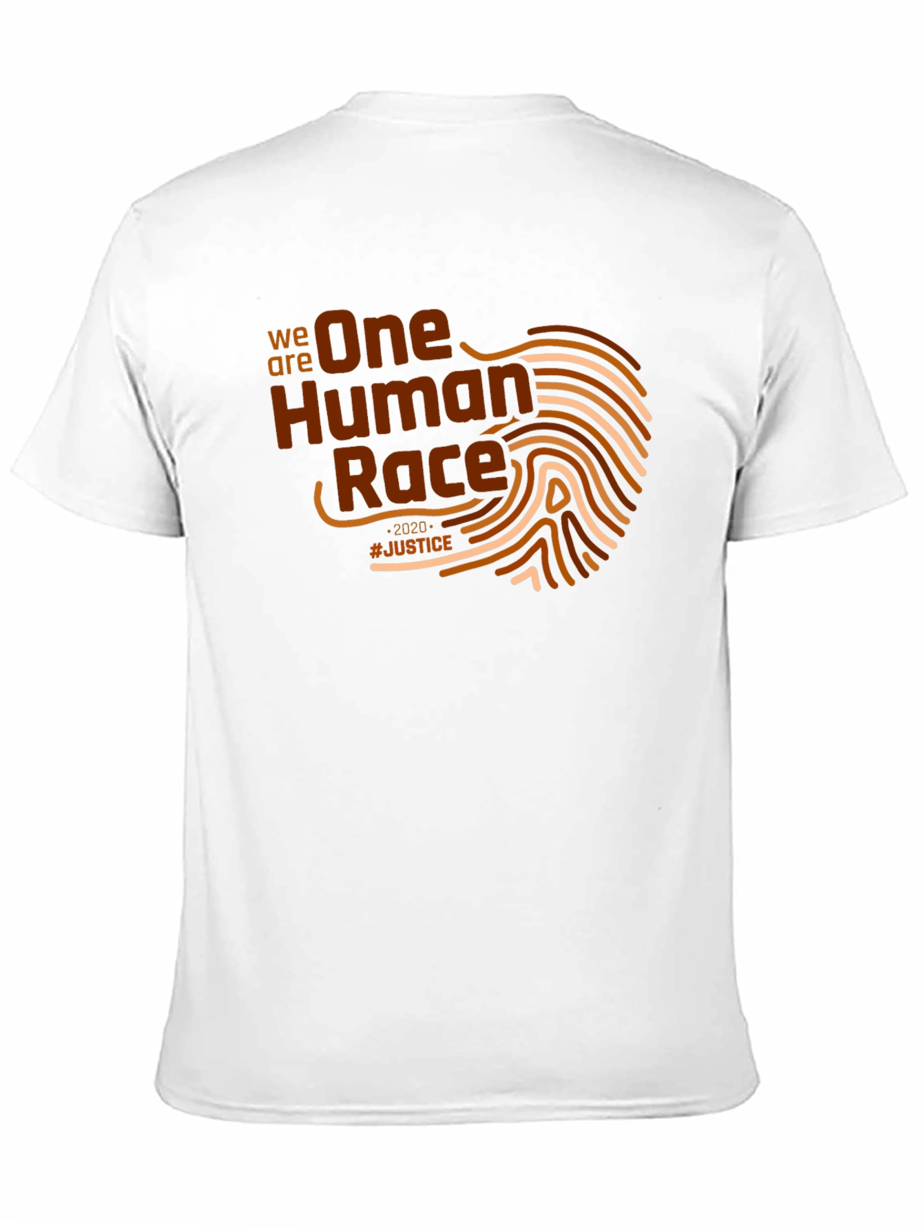 One Human Race Graphic T-Shirt - Justice