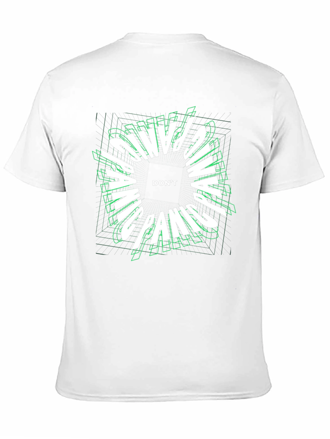 Dont Panic Graphic Tee - Black T-Shirt