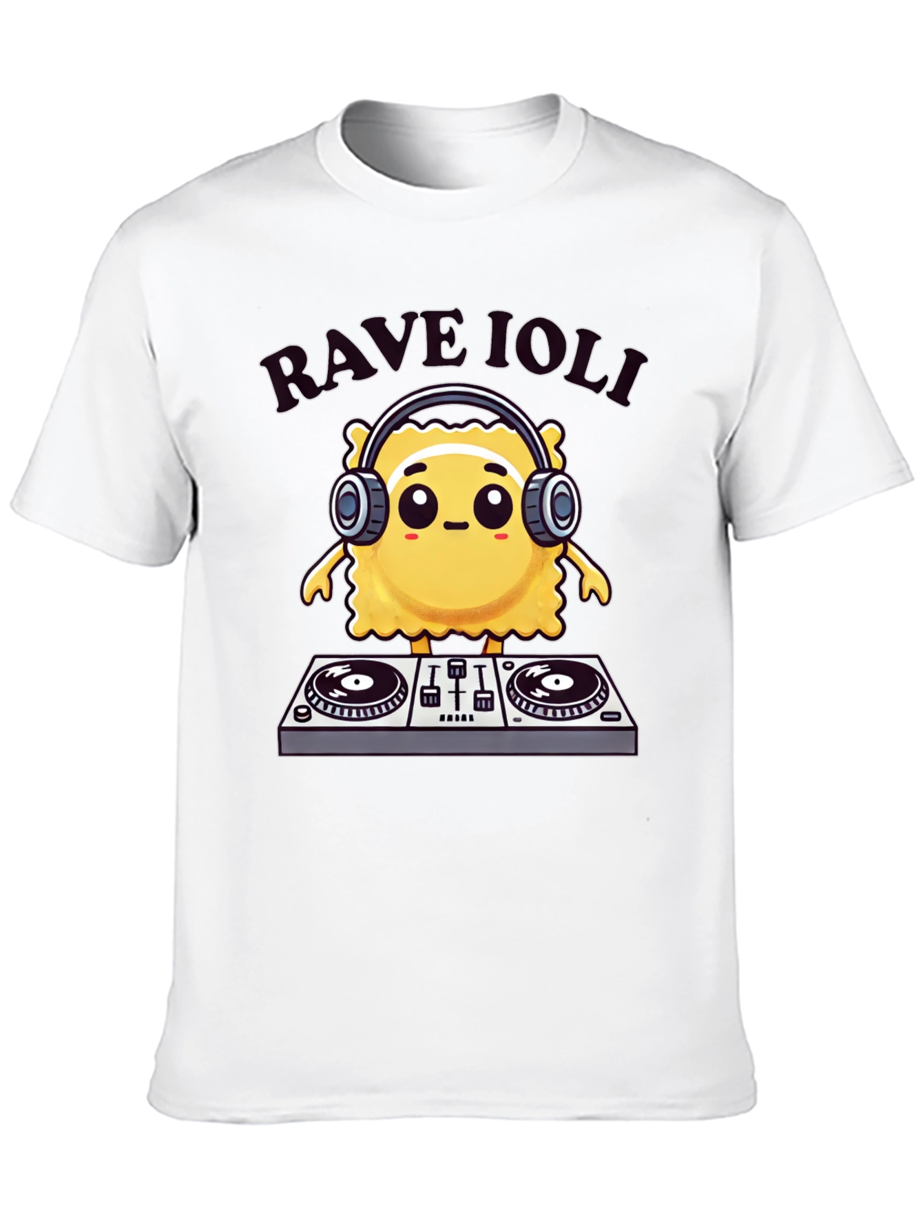 Rave Ioli DJ T-Shirt - Unique Music Lover Tee
