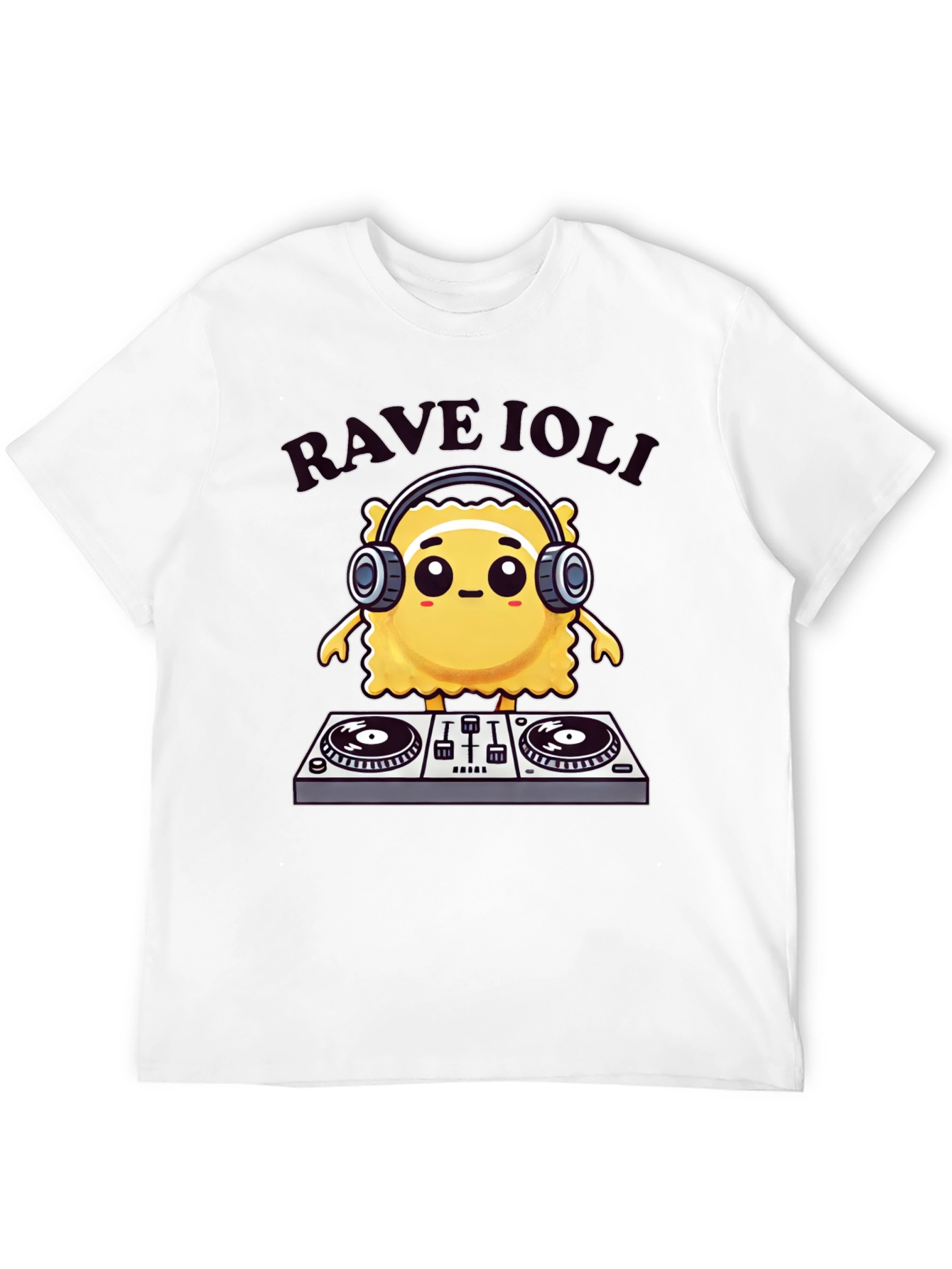 Rave Ioli DJ T-Shirt - Unique Music Lover Tee