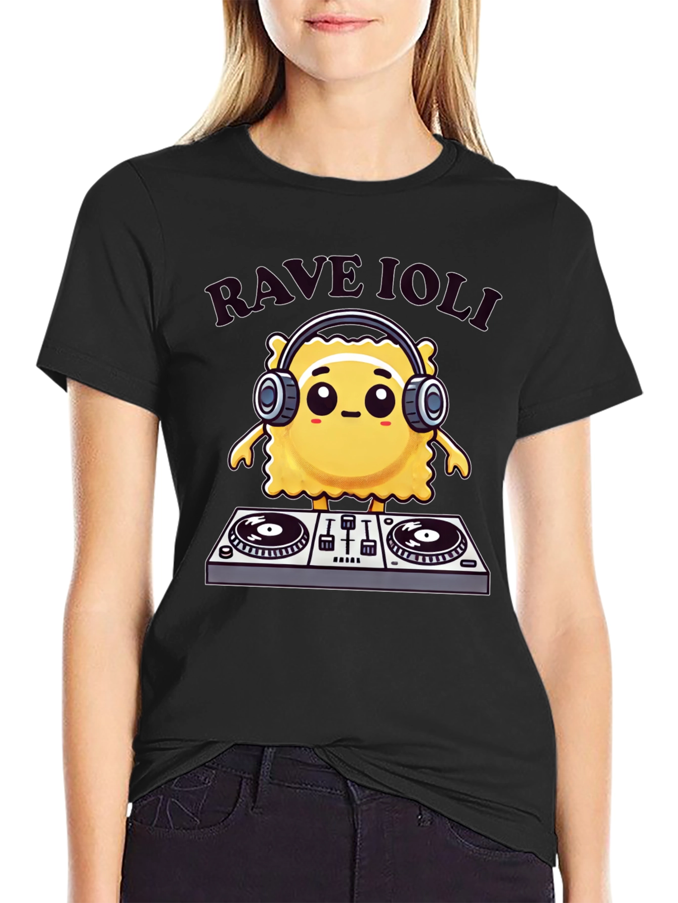 Rave Ioli DJ T-Shirt - Unique Music Lover Tee