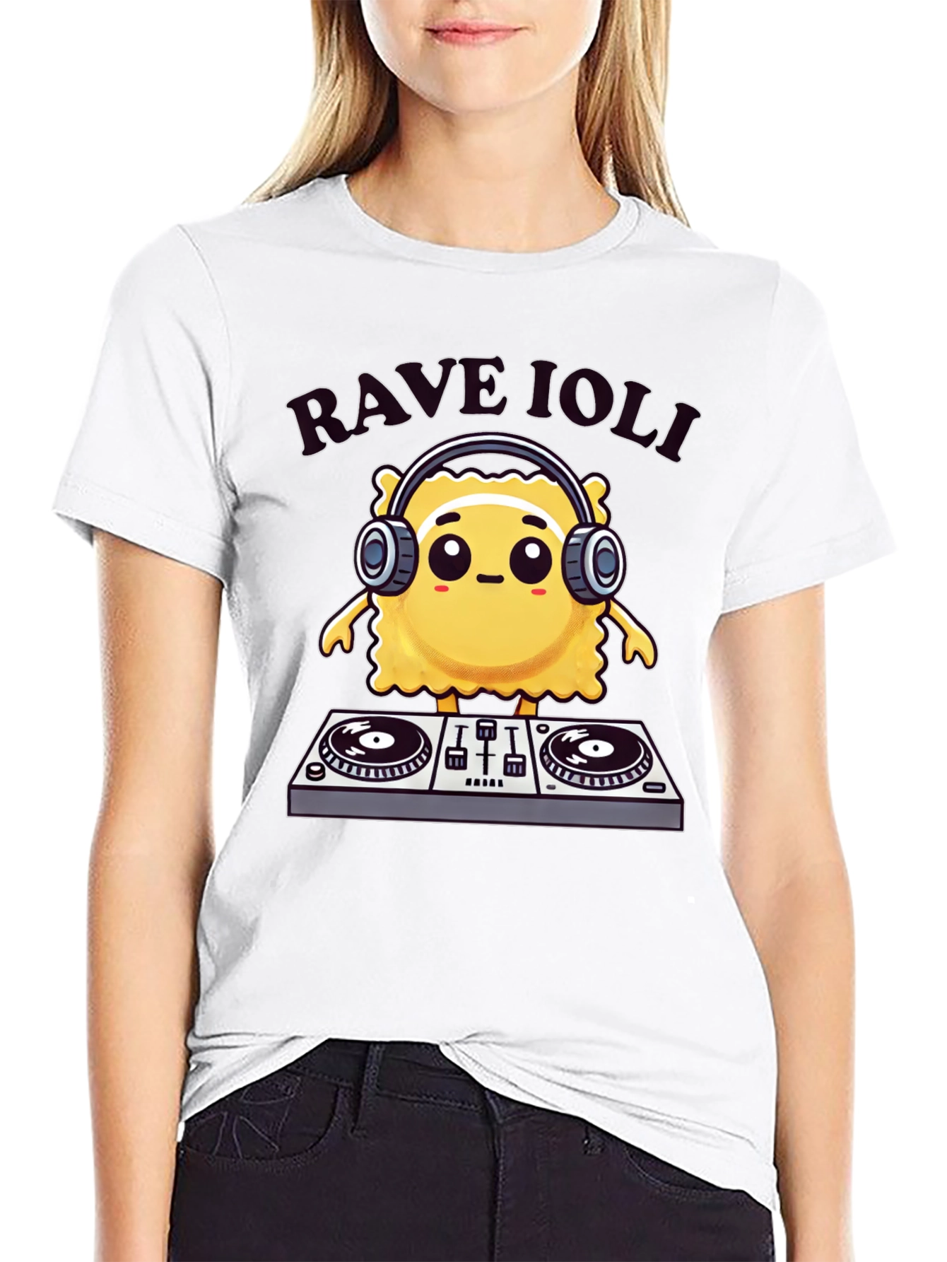 Rave Ioli DJ T-Shirt - Unique Music Lover Tee