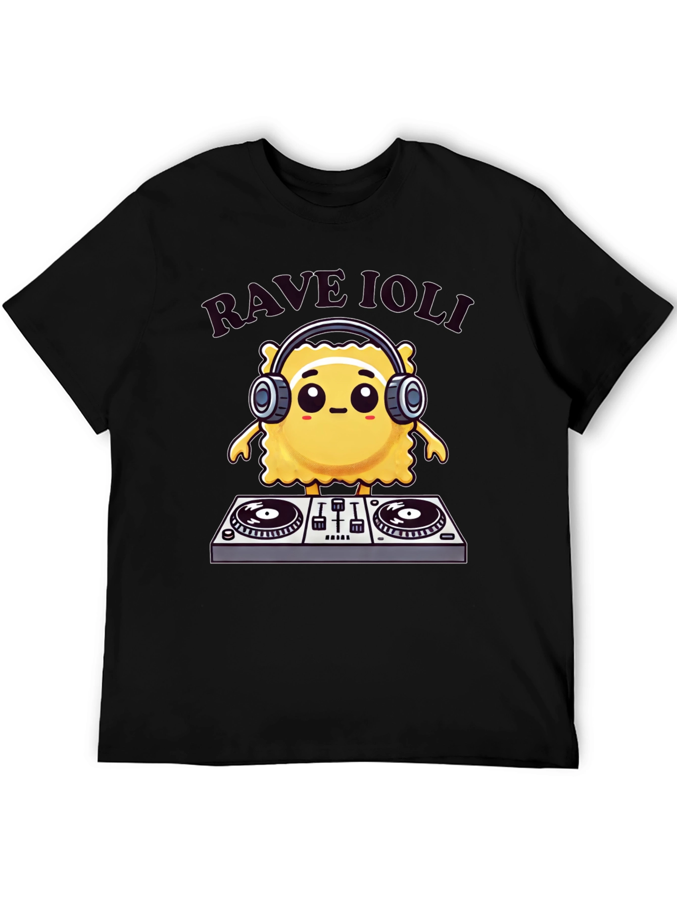Rave Ioli DJ T-Shirt - Unique Music Lover Tee