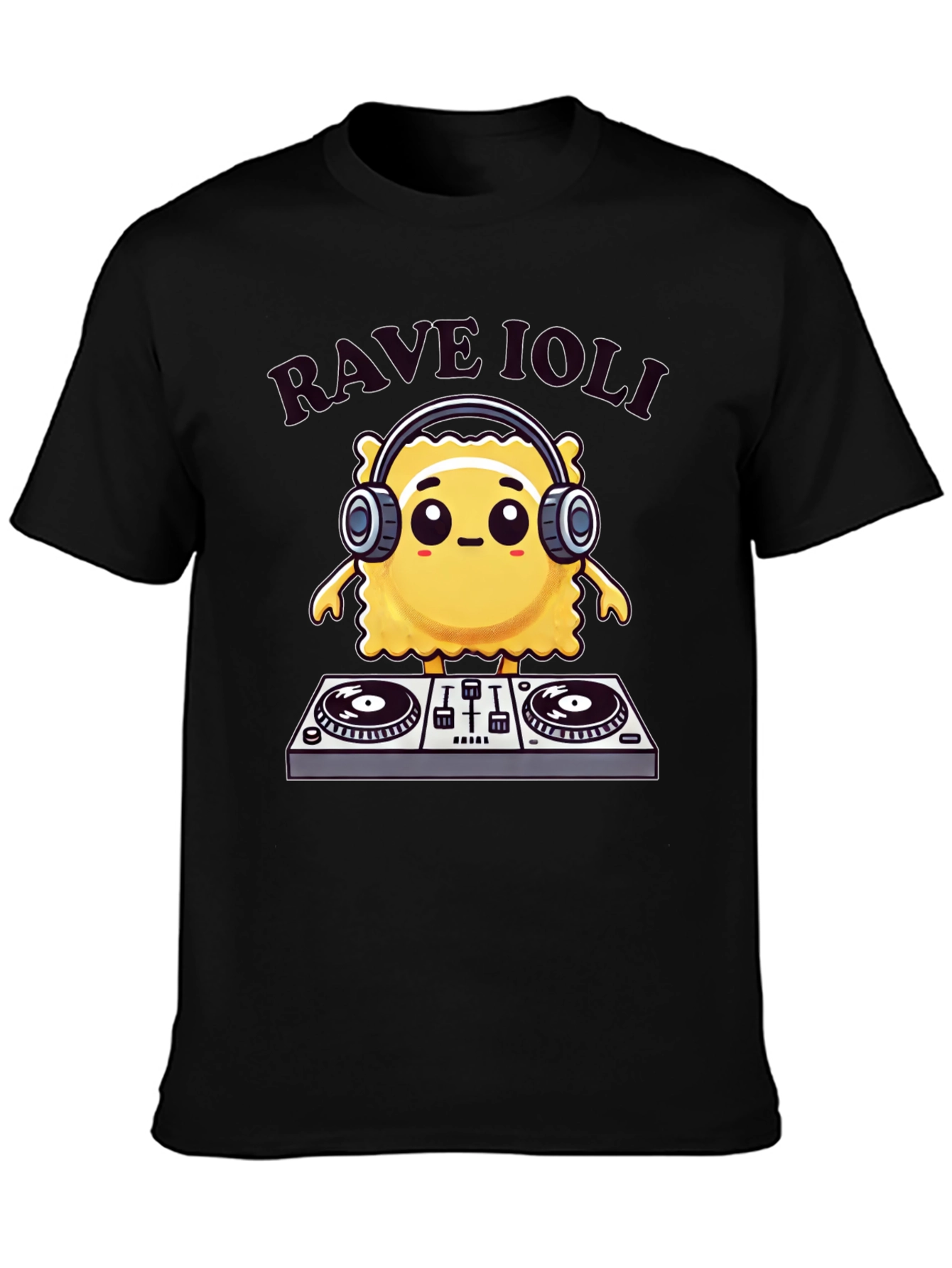 Rave Ioli DJ T-Shirt - Unique Music Lover Tee