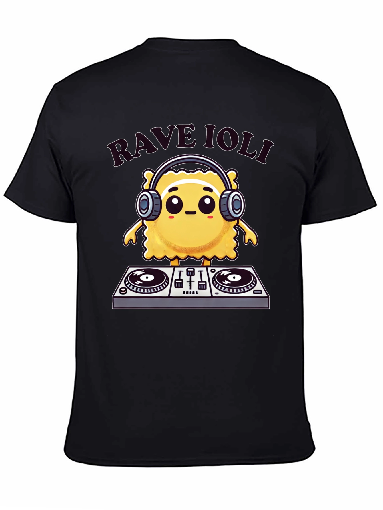 Rave Ioli DJ T-Shirt - Unique Music Lover Tee
