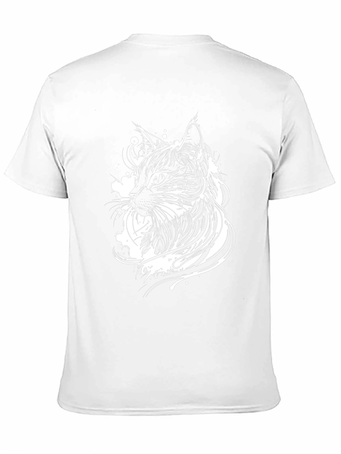 Cool Cat Graphic Tee - Black