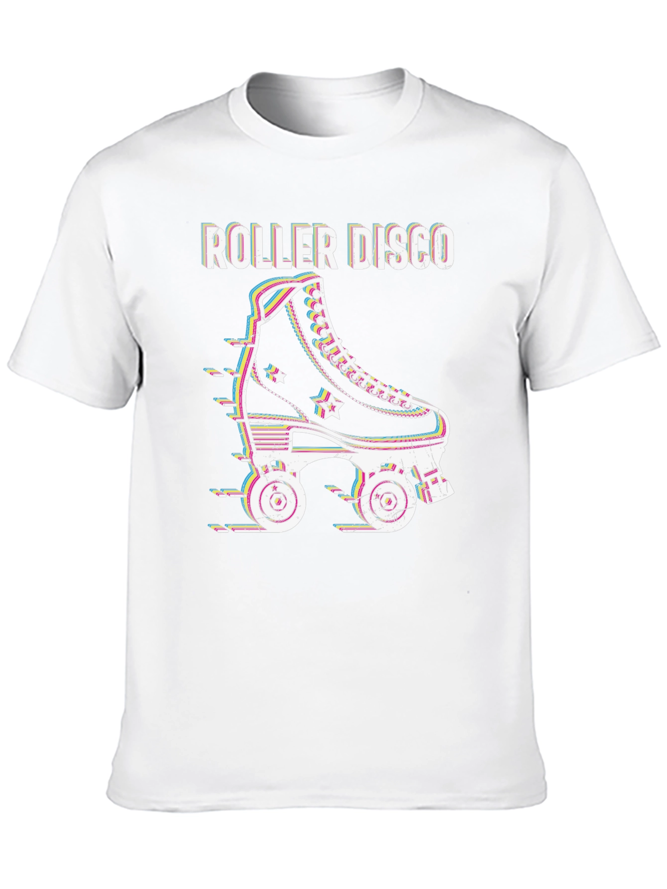 Roller Disco T-Shirt - Retro Skate Design