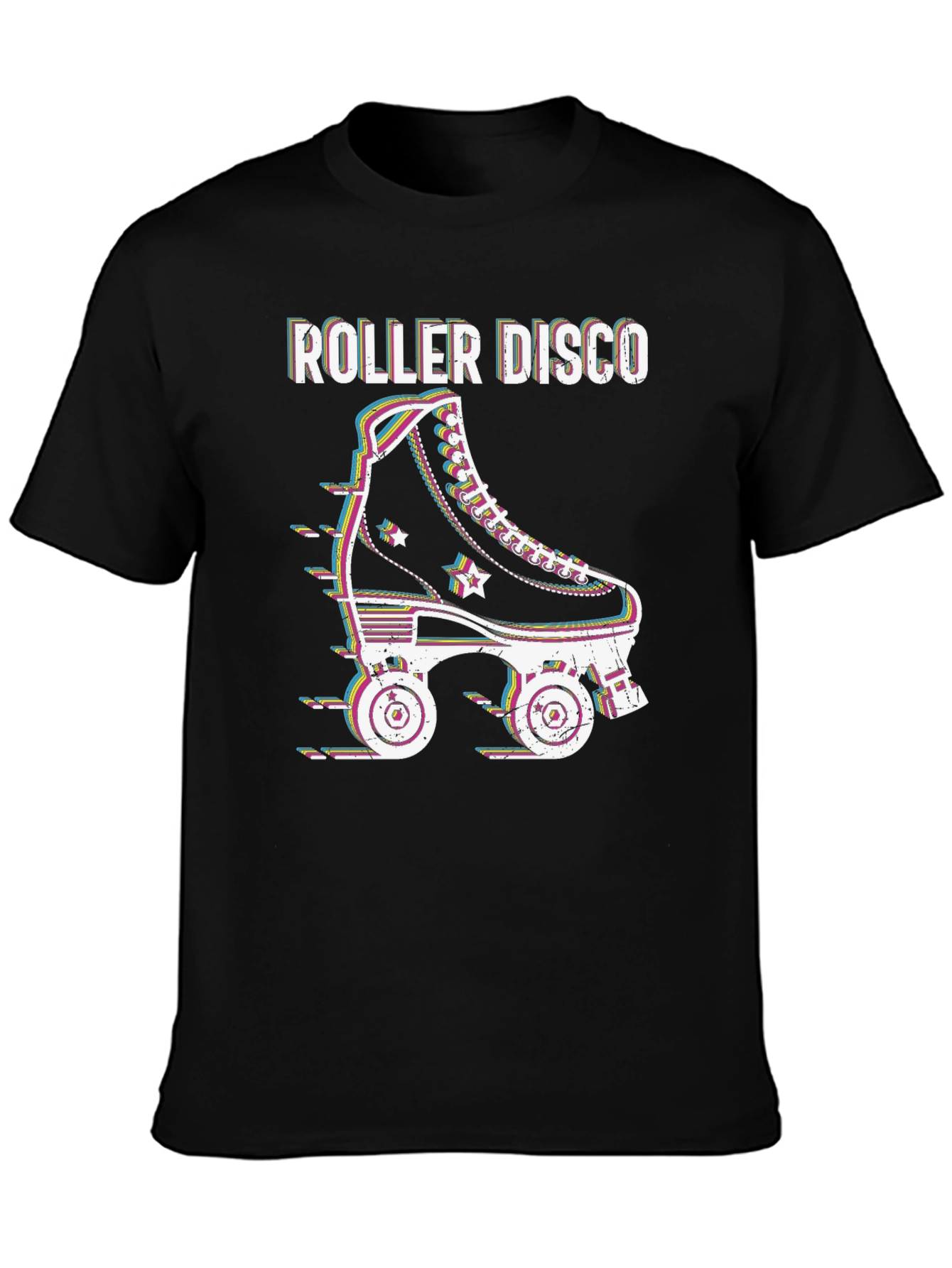 Roller Disco T-Shirt - Retro Skate Design