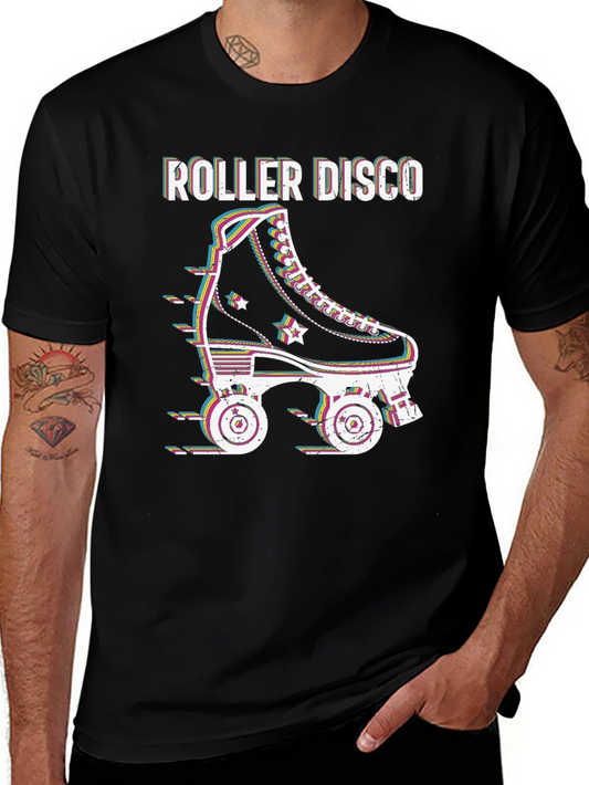 Roller Disco T-Shirt - Retro Skate Design