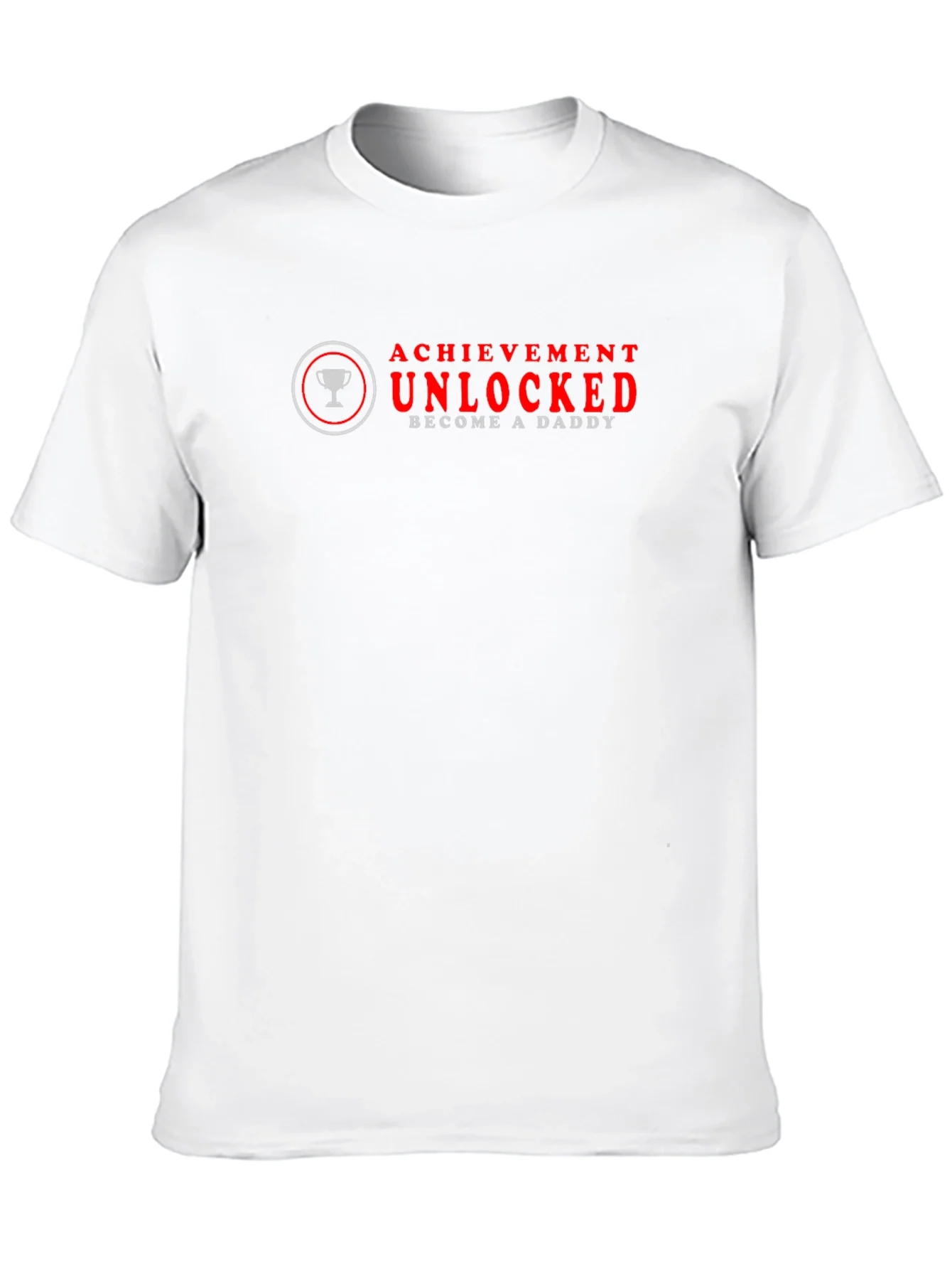 Achievement Unlocked Become A Daddy Graphic Tee
