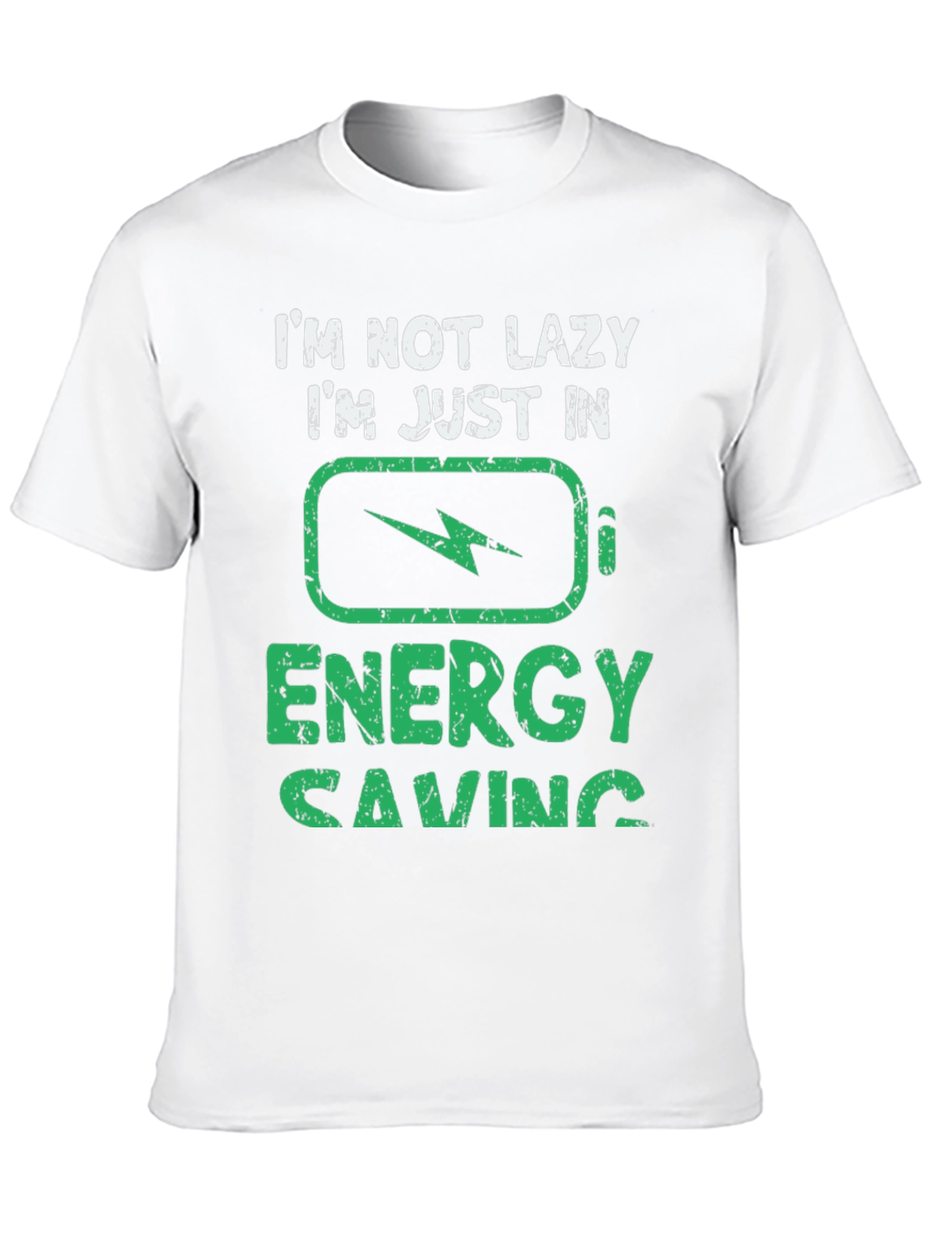 Energy Saving Mode T-Shirt - Lazy Day Apparel