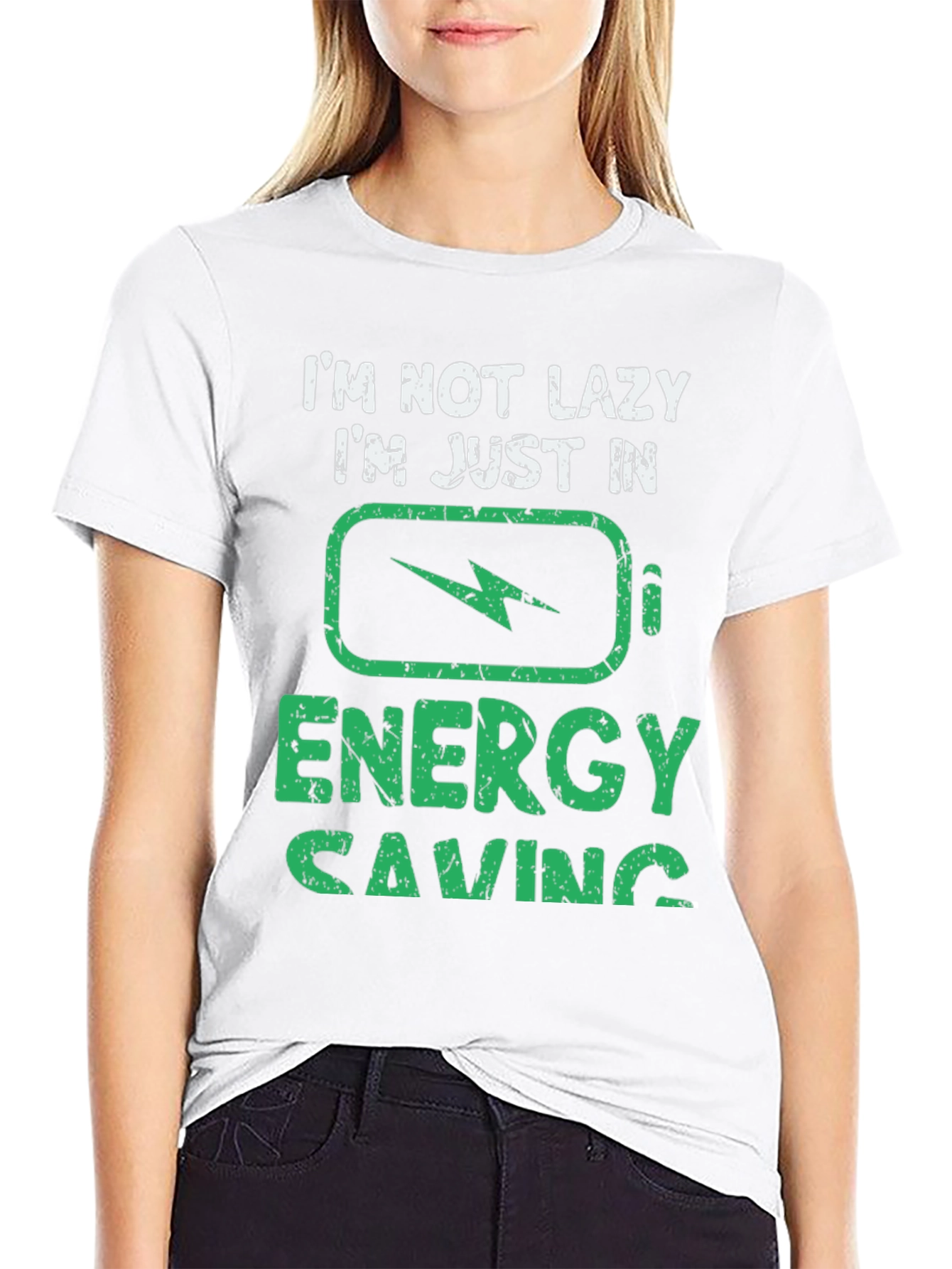 Energy Saving Mode T-Shirt - Lazy Day Apparel