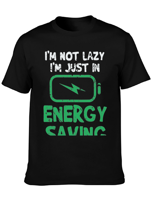 Energy Saving Mode T-Shirt - Lazy Day Apparel