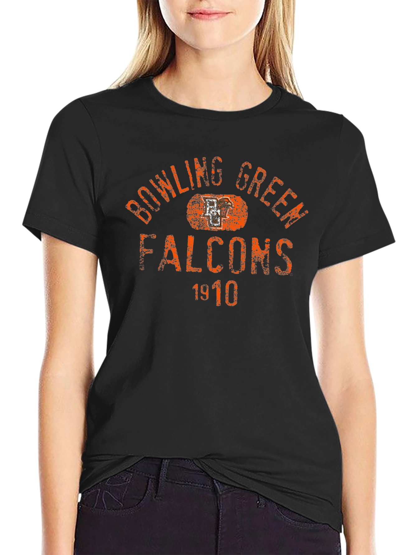 Bowling Green Falcons Black T-Shirt