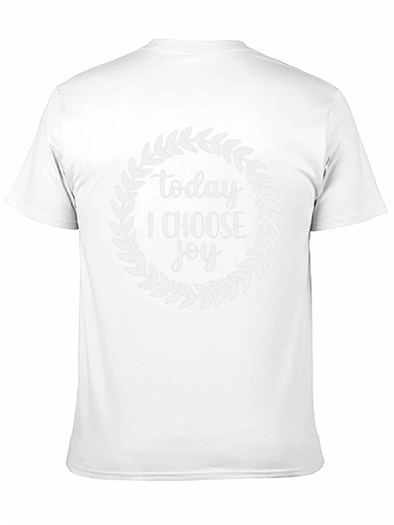 Today I Choose Joy Black Graphic Tee