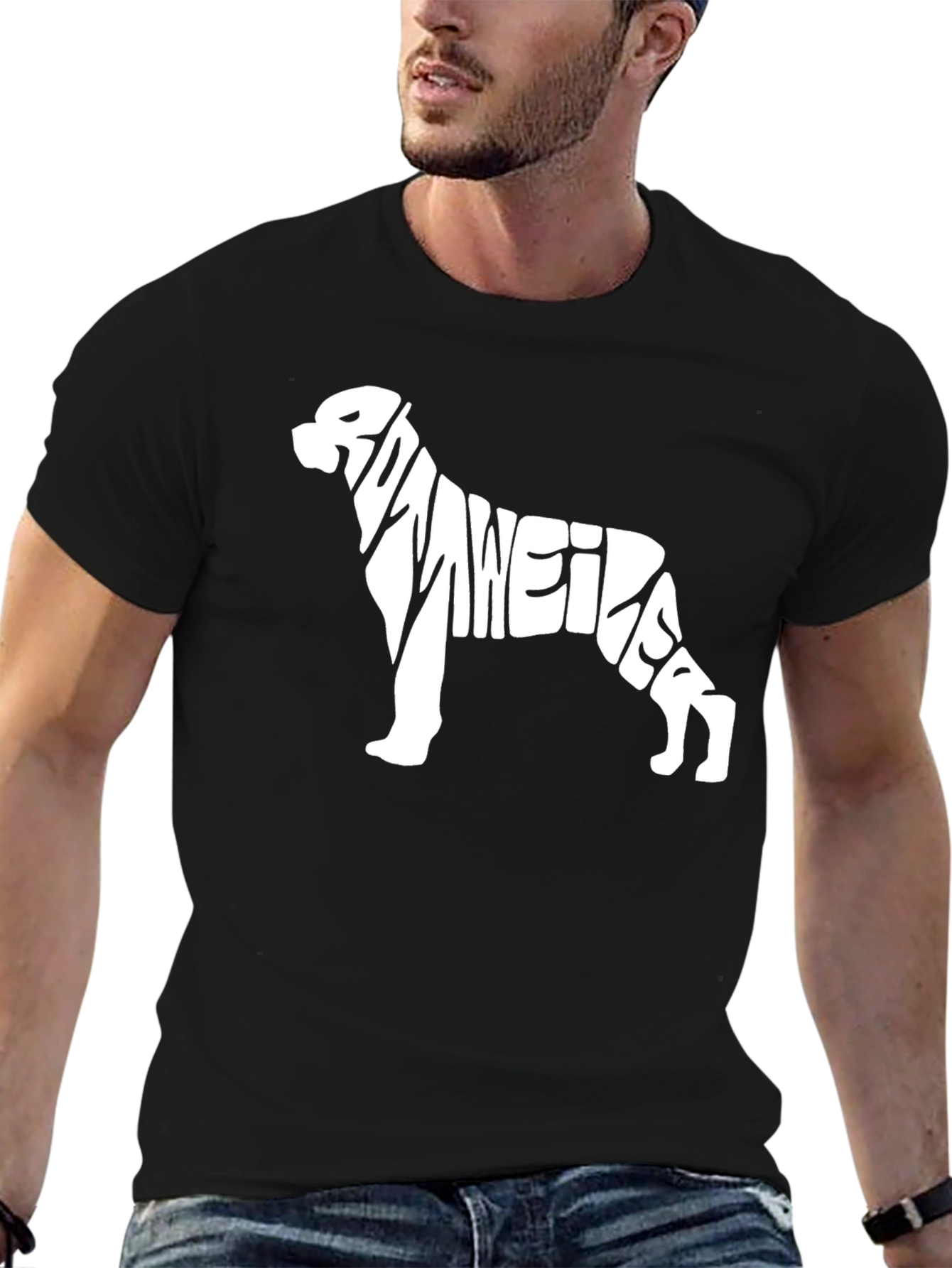 Rottweiler Dog Breed Graphic T-Shirt