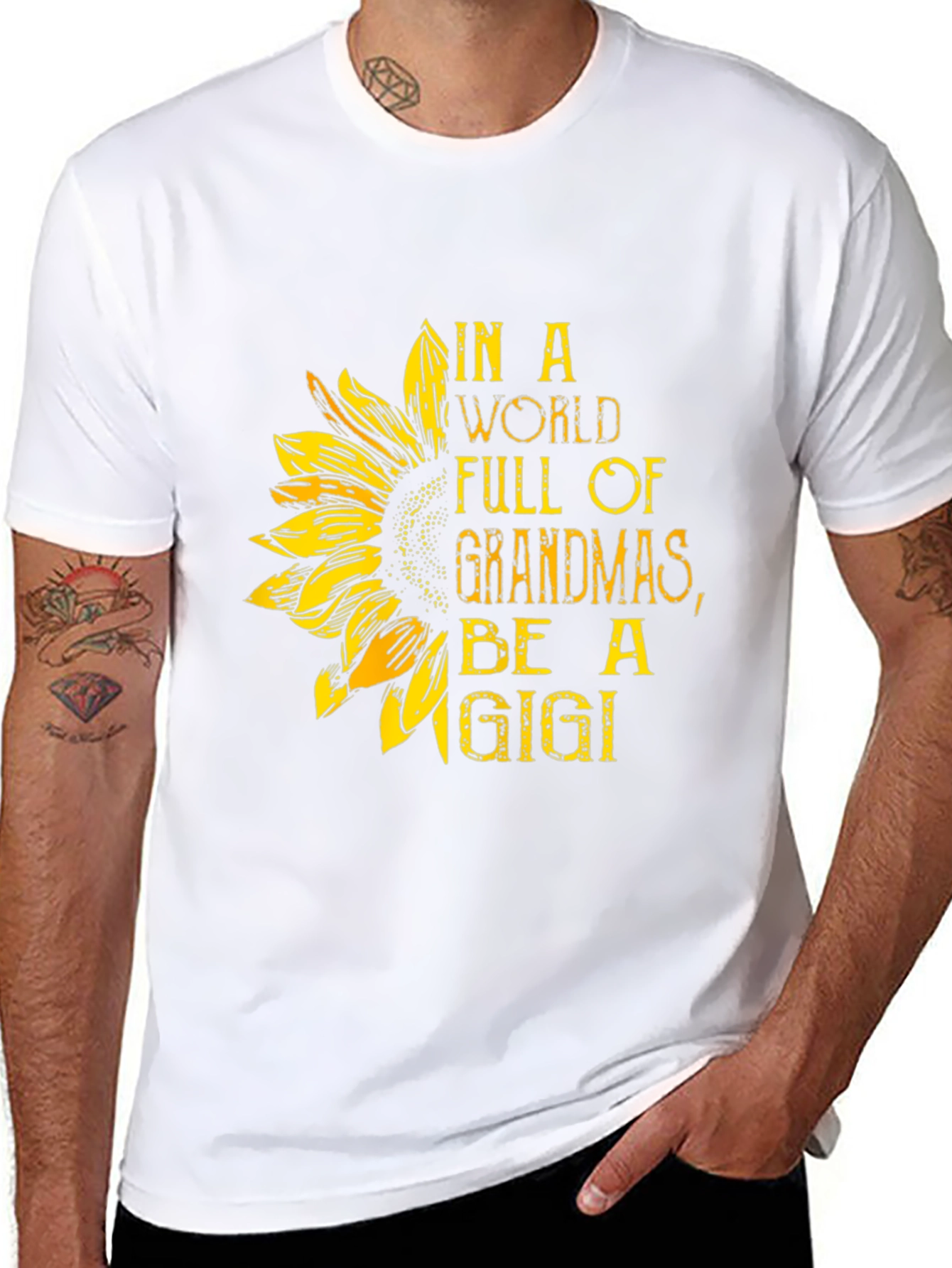Sunflower Gigi T-Shirt - Grandma Gift