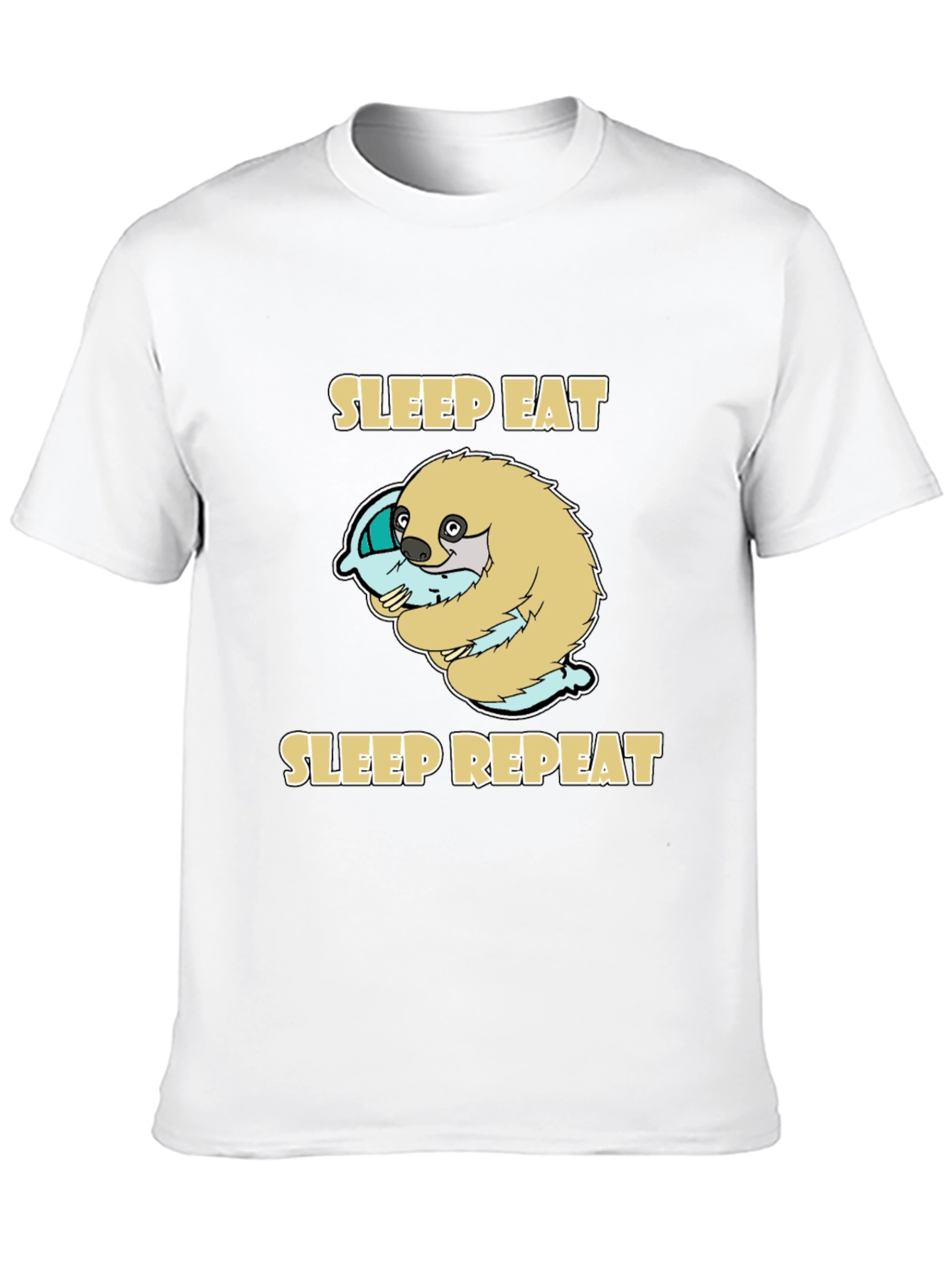 Sleep Eat Repeat Sloth T-Shirt