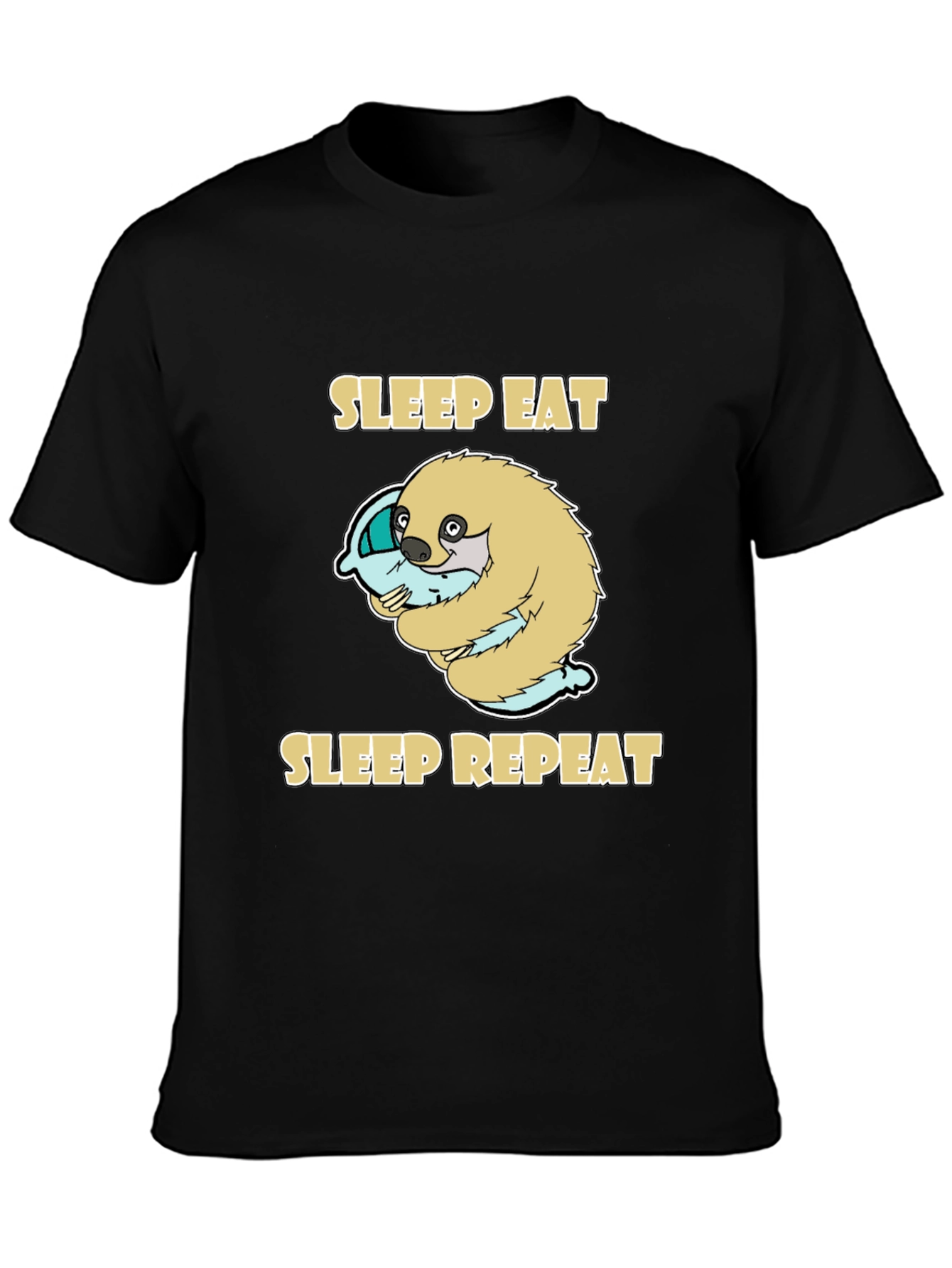 Sleep Eat Repeat Sloth T-Shirt