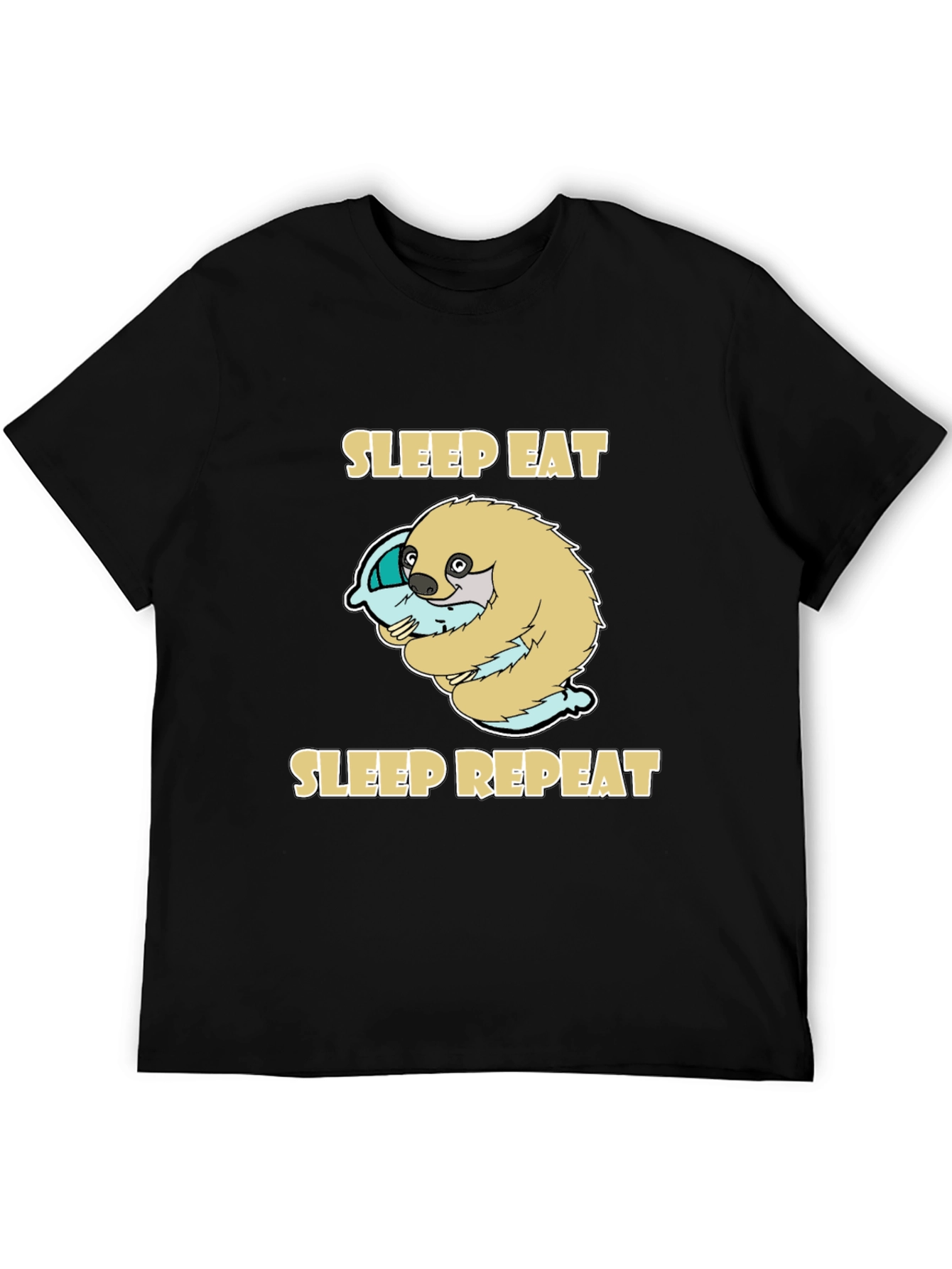 Sleep Eat Repeat Sloth T-Shirt