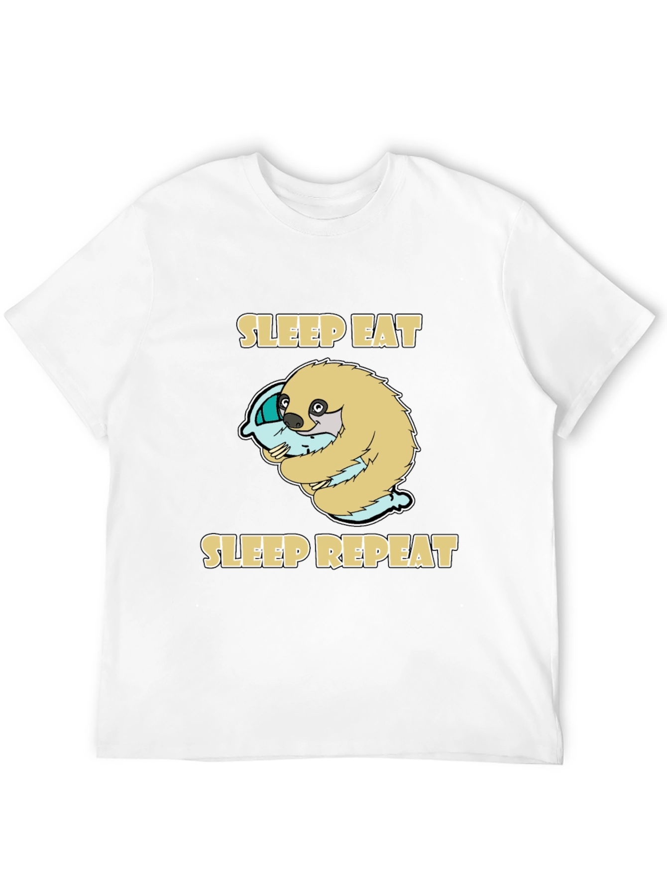 Sleep Eat Repeat Sloth T-Shirt