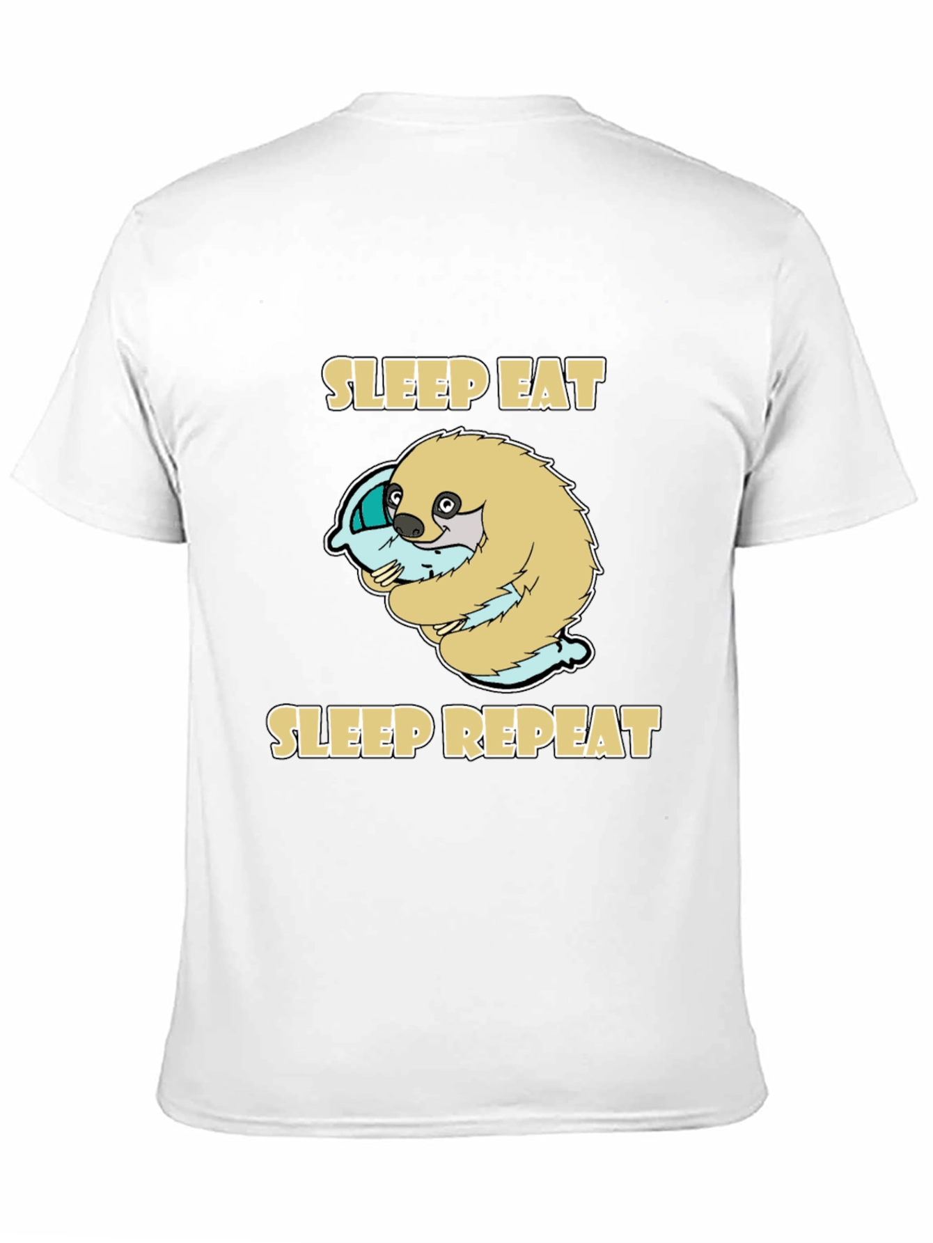 Sleep Eat Repeat Sloth T-Shirt