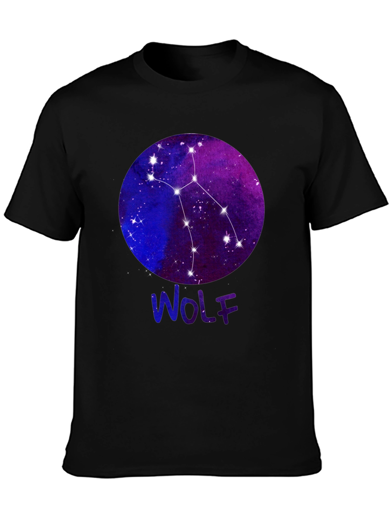 Wolf Constellation Graphic Tee - Unisex