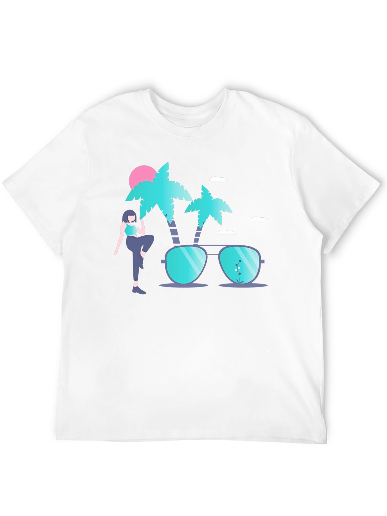 Tropical Vibe Graphic Tee - Summer Ready!
