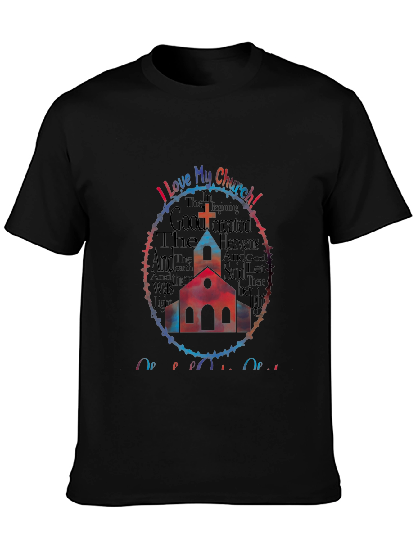 I Love My Church Graphic Tee