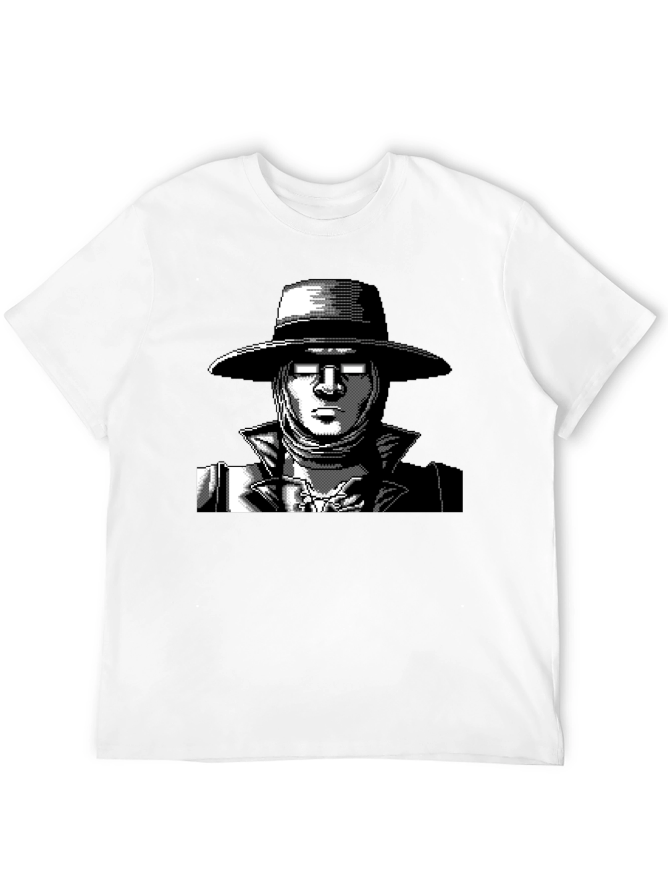 Retro Video Game Character Black T-Shirt