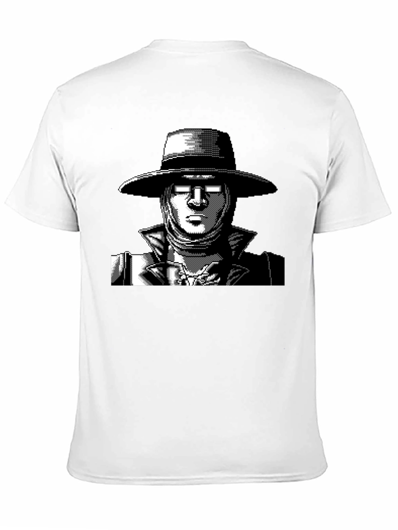 Retro Video Game Character Black T-Shirt