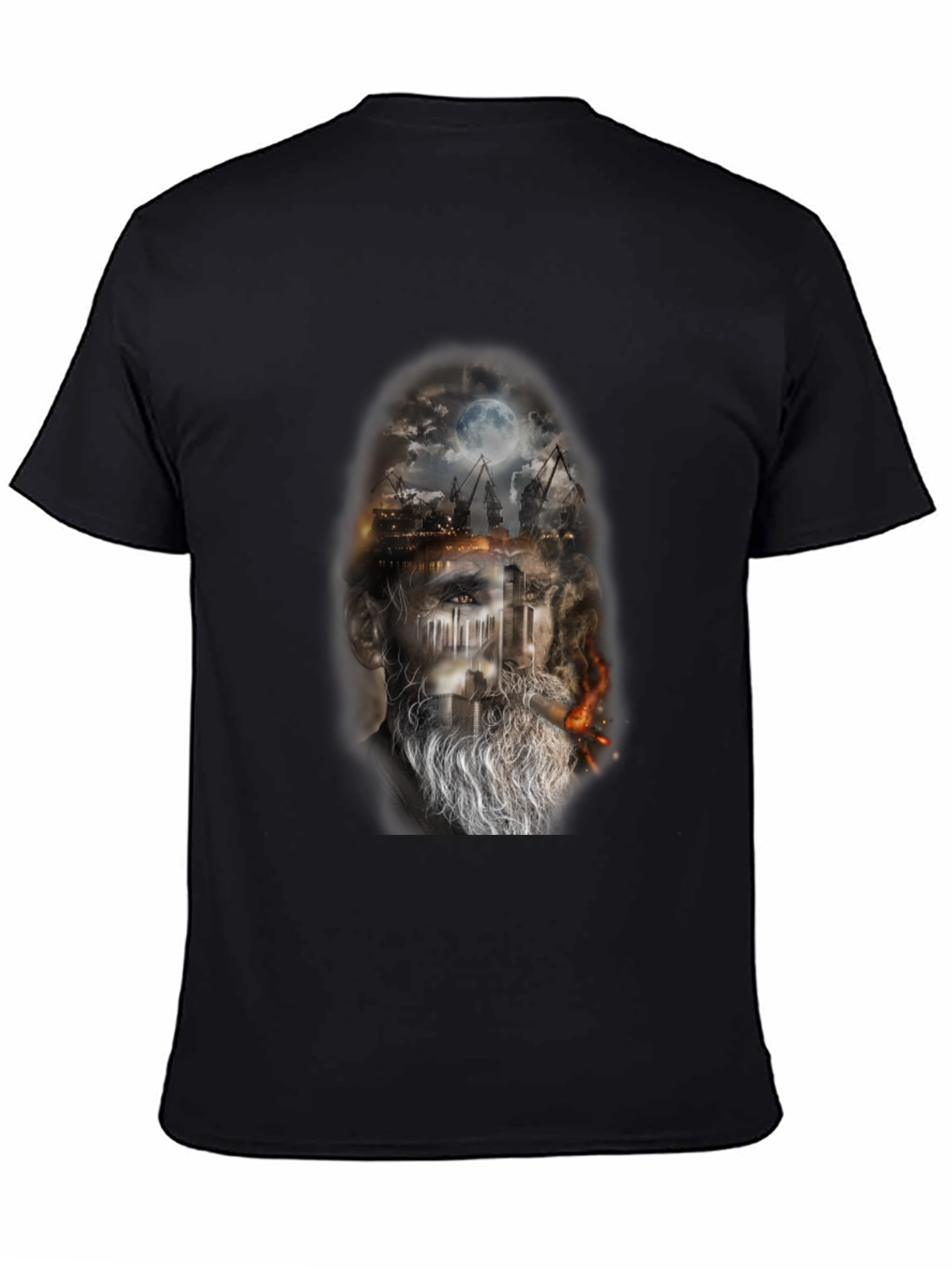 Mystic Mariner Black Graphic Tee