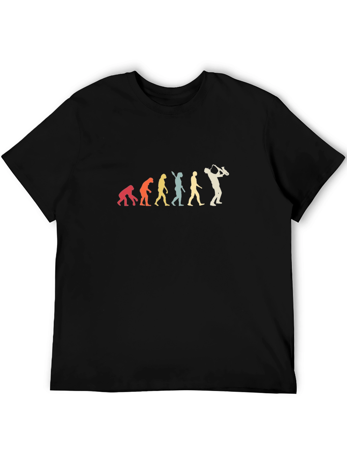 Evolution of Saxophone Player T-Shirt