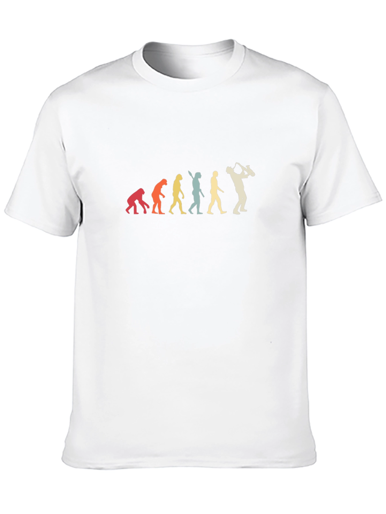 Evolution of Saxophone Player T-Shirt