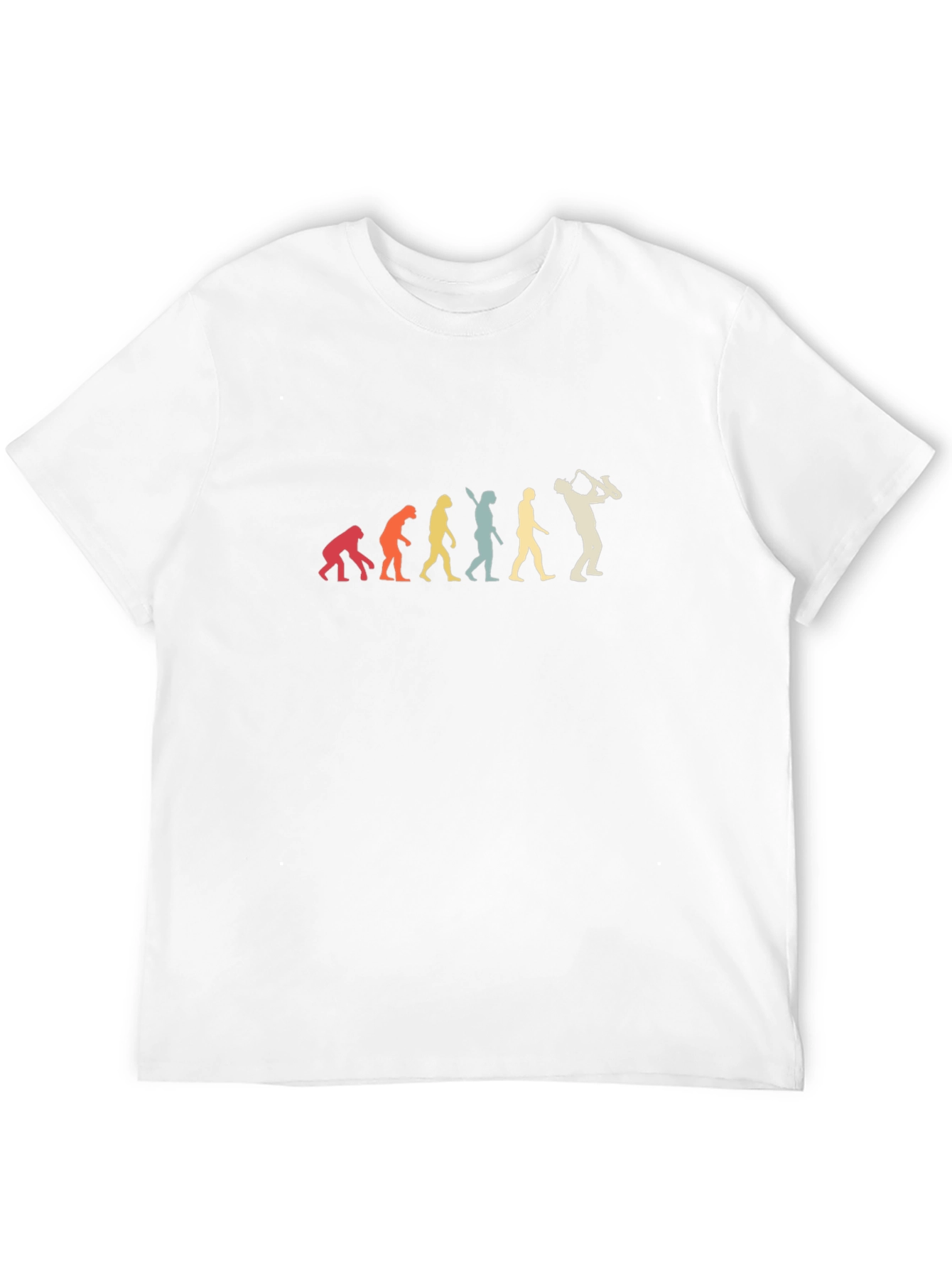 Evolution of Saxophone Player T-Shirt