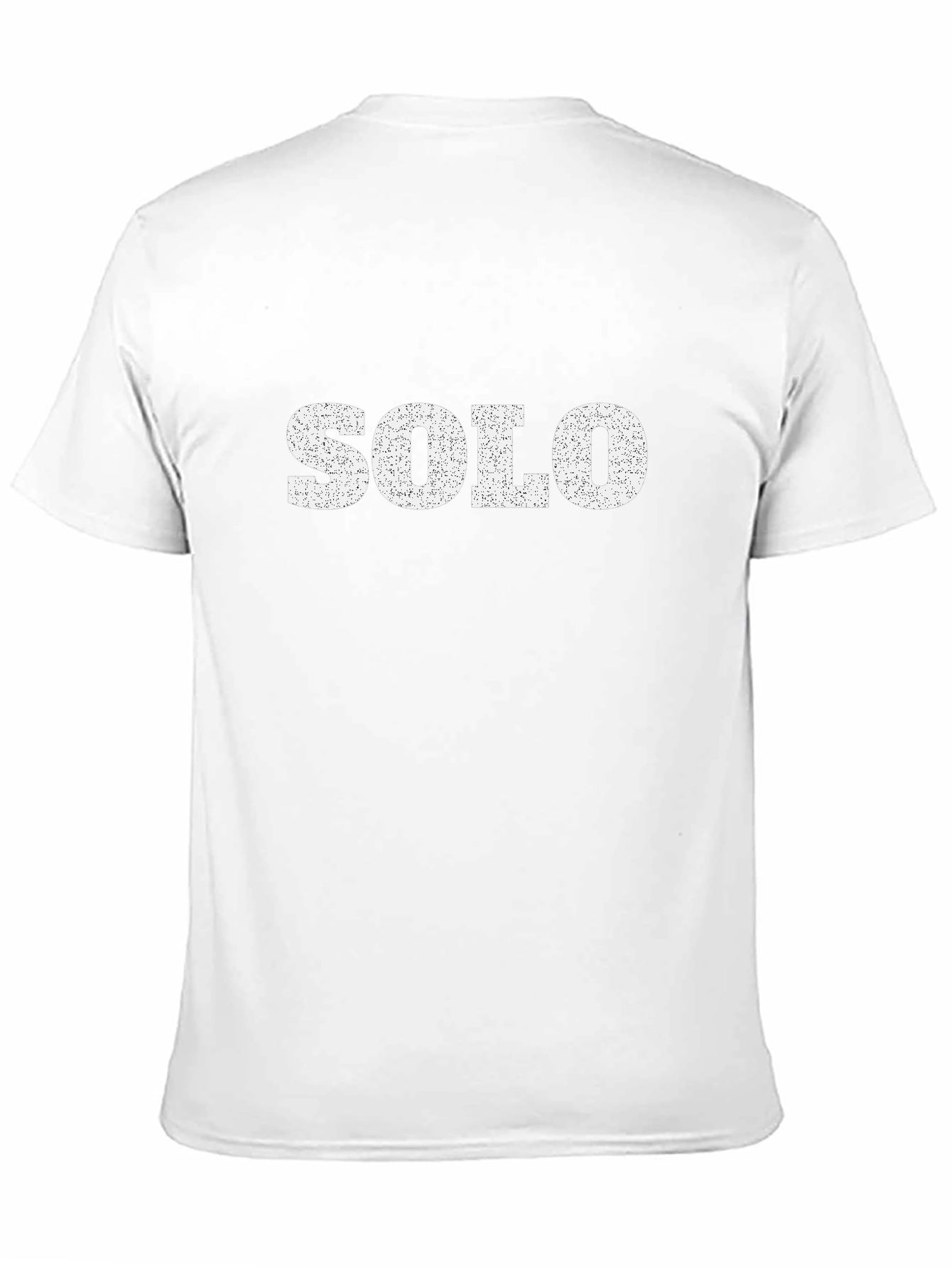 Mens SOLO Graphic Black T-Shirt