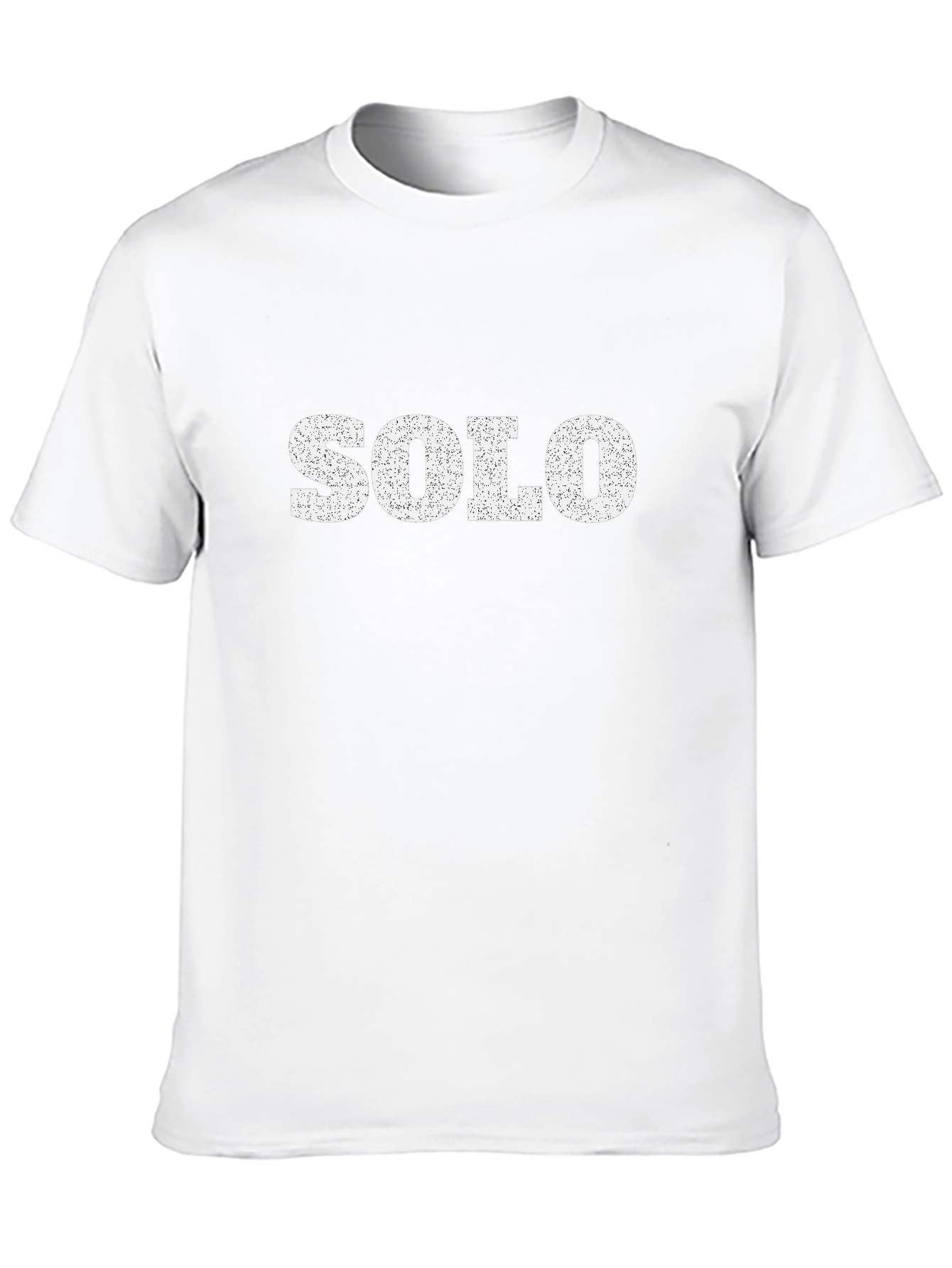 Mens SOLO Graphic Black T-Shirt