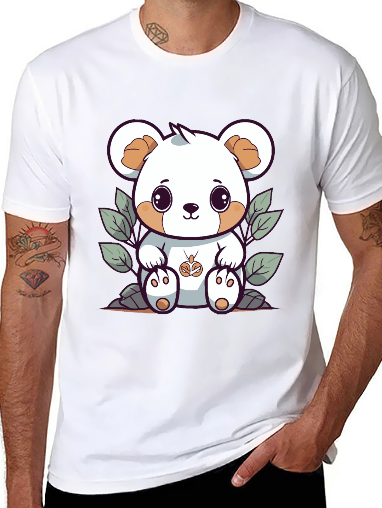 Cute Cartoon Bear T-Shirt
