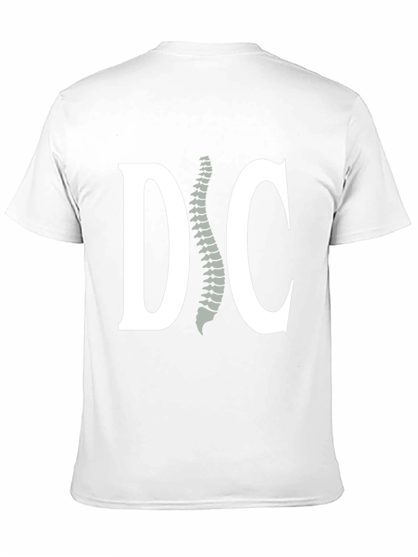 Chiropractor Spine Black T-Shirt