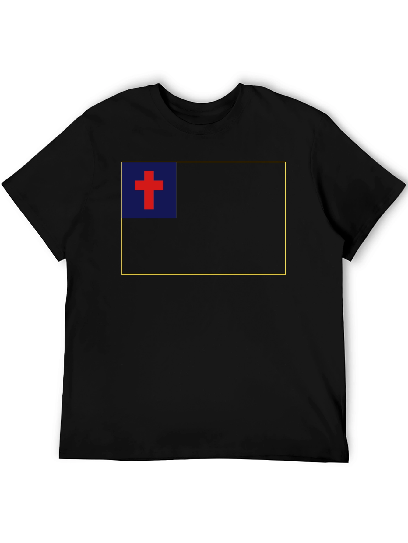 Christian Flag T-Shirt - Classic Design Soft Cotton