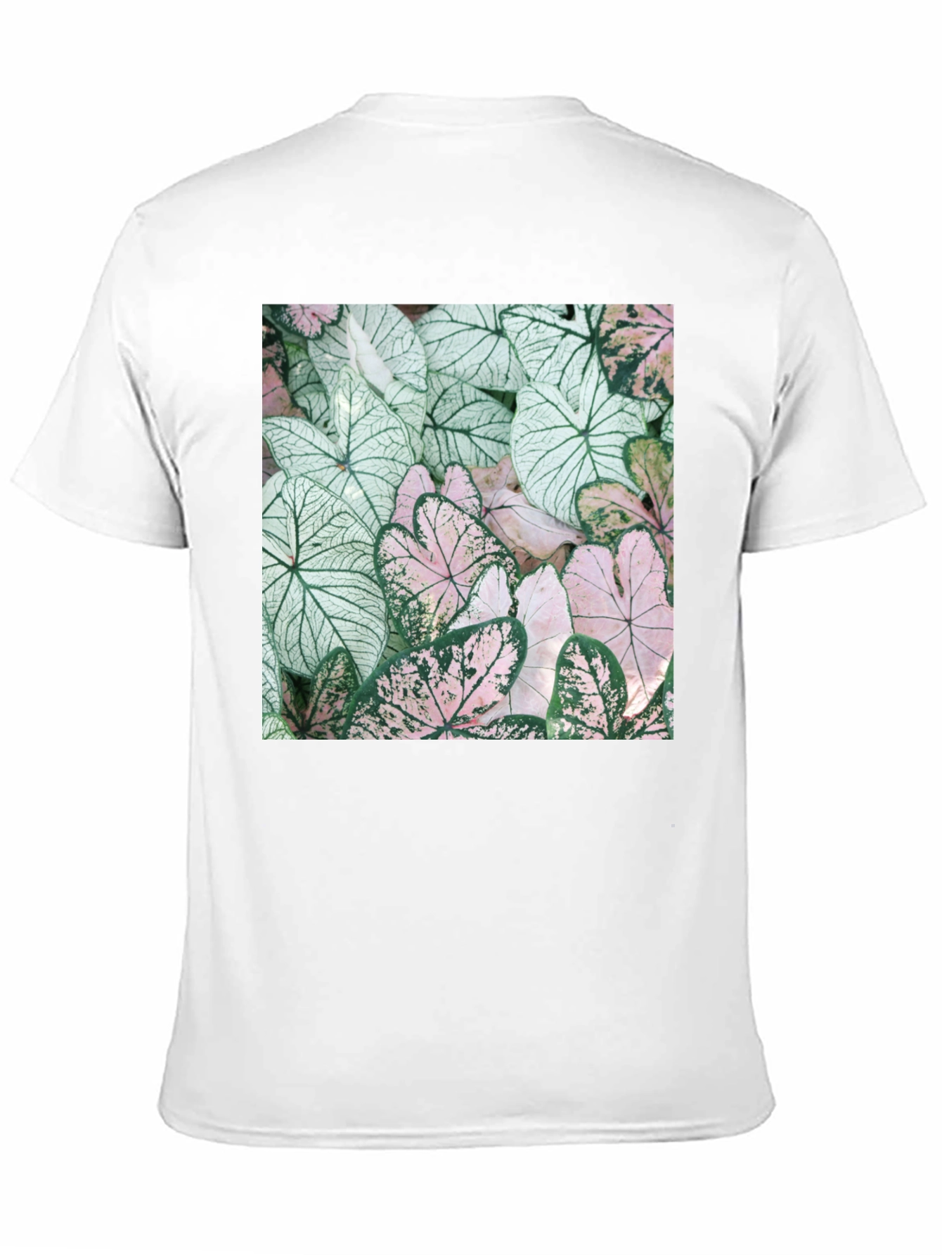 Tropical Leaves T-Shirt - Modern Botanical Design