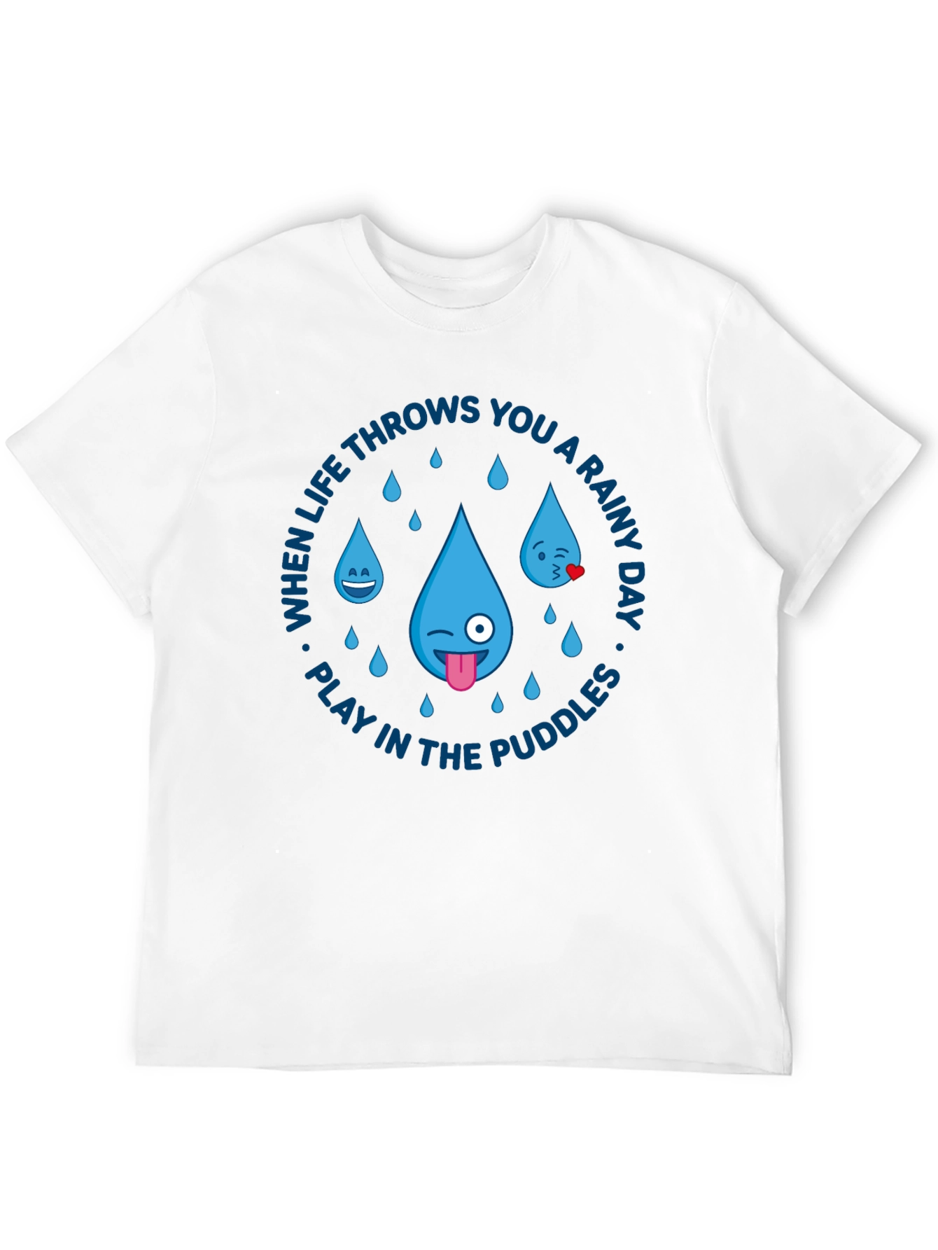 Rainy Day Puddle Play T-Shirt - Graphic Tee
