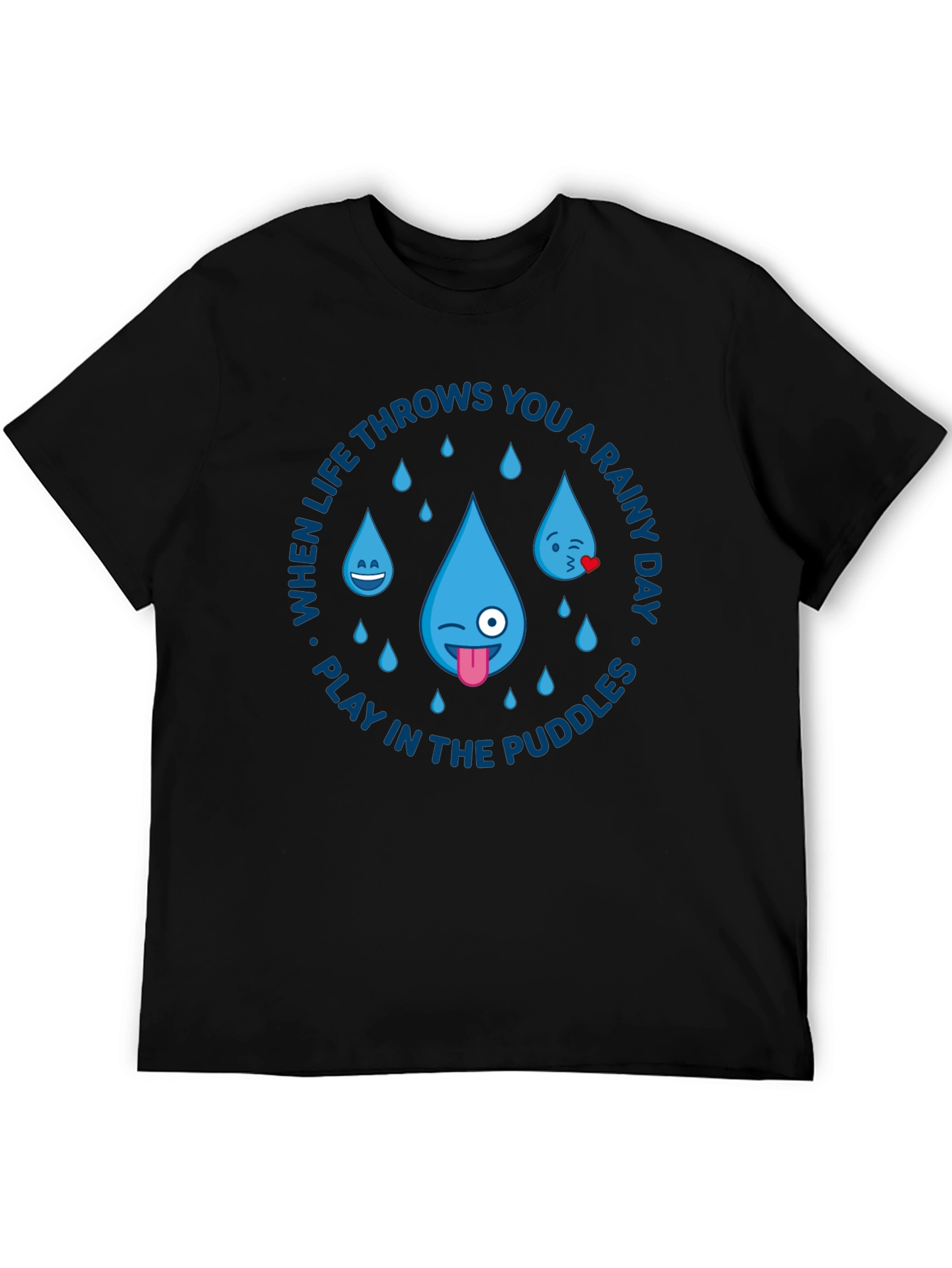 Rainy Day Puddle Play T-Shirt - Graphic Tee