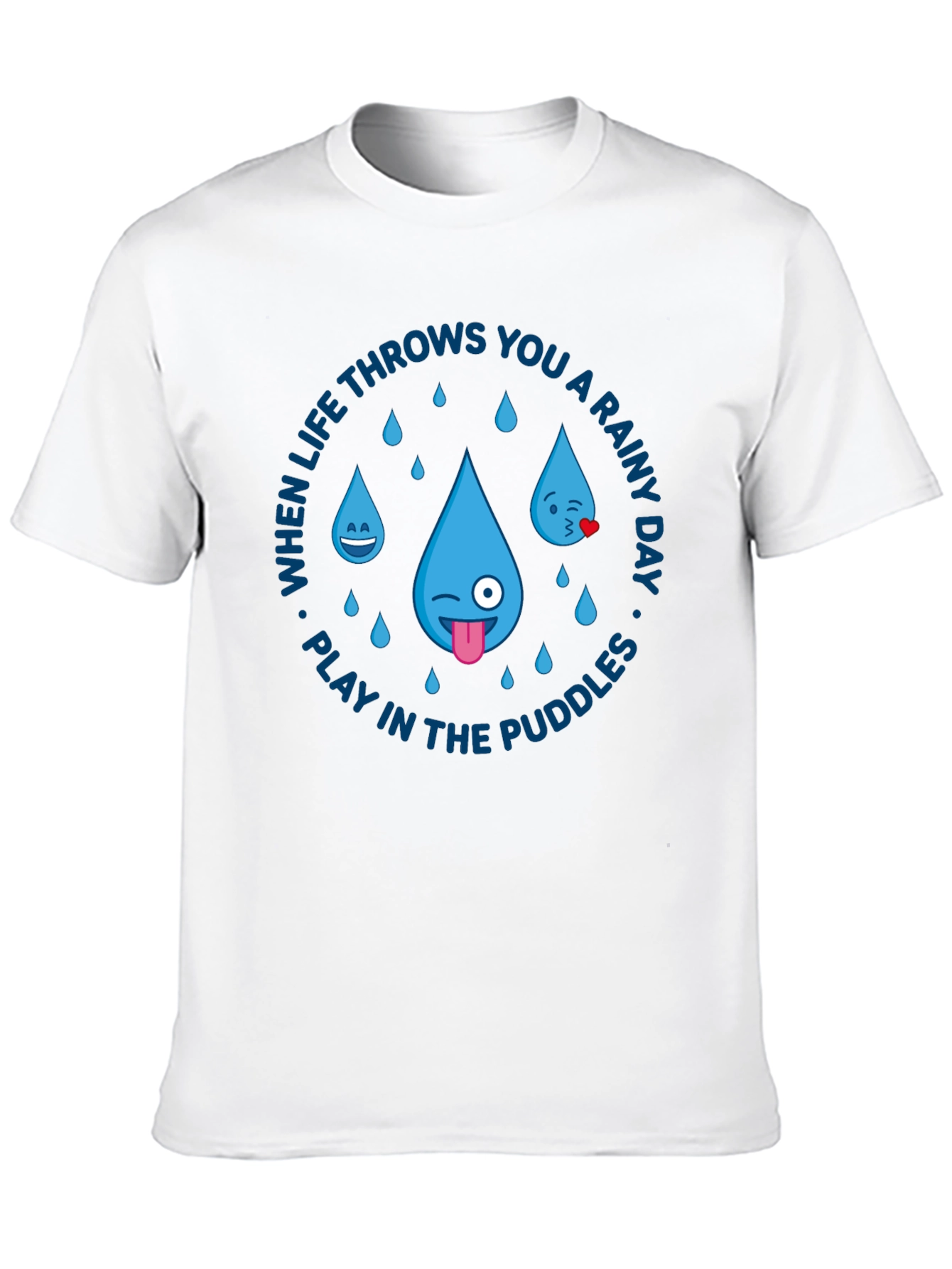Rainy Day Puddle Play T-Shirt - Graphic Tee