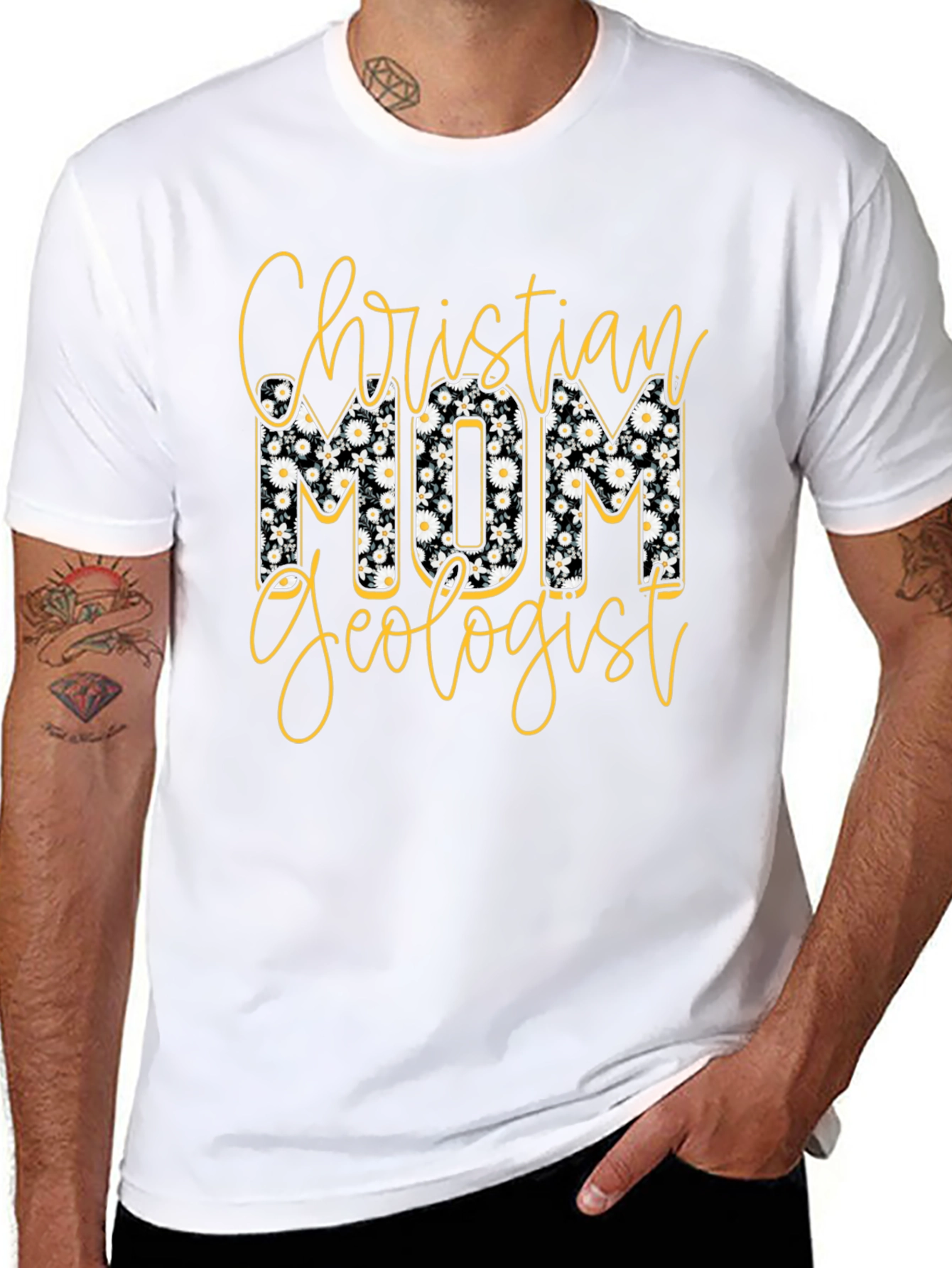 Christian Mom Geologist T-Shirt