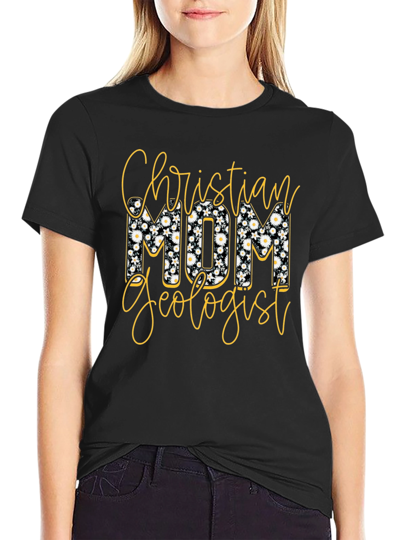 Christian Mom Geologist T-Shirt