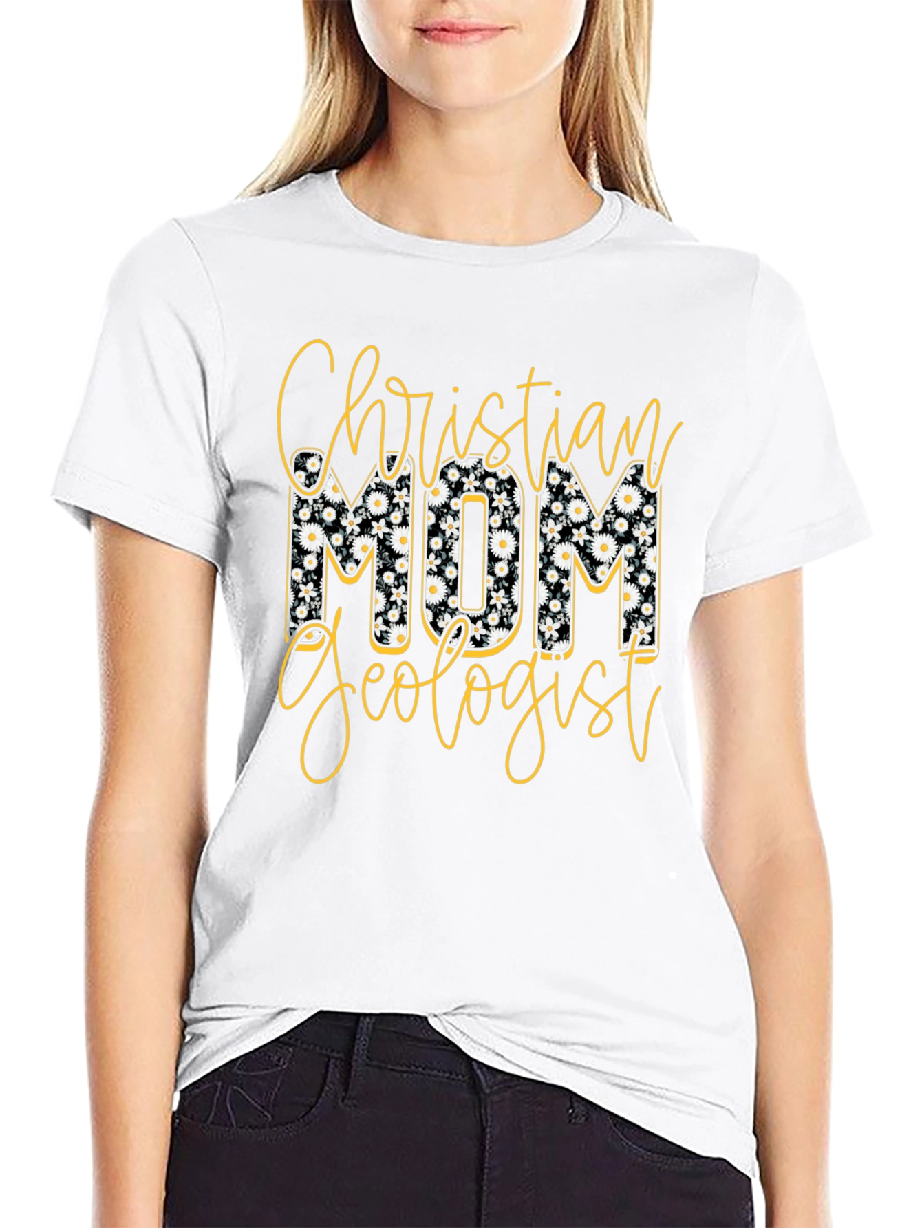 Christian Mom Geologist T-Shirt