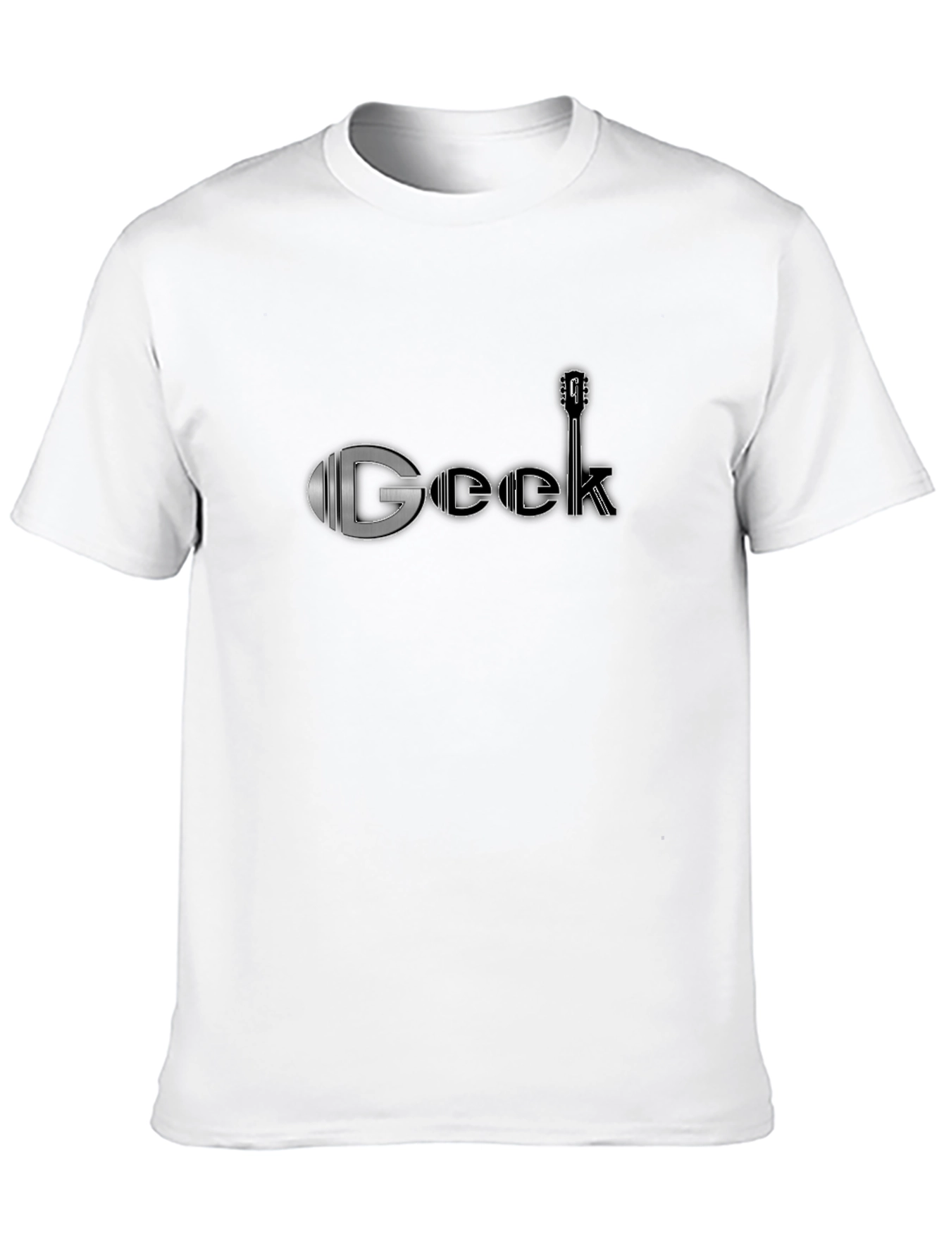 Geek Guitar T-Shirt - Cool Graphic Tee